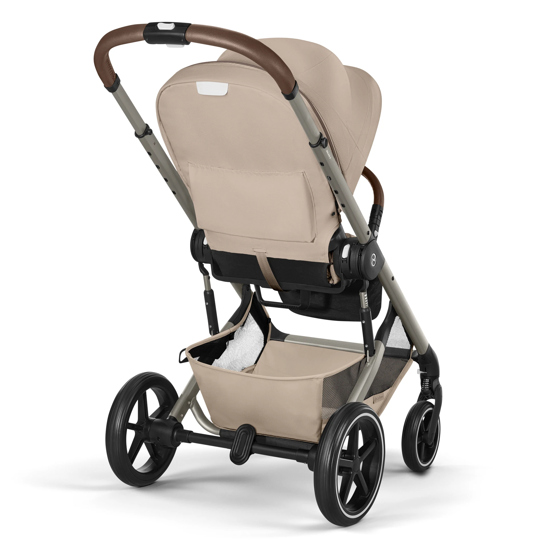 Cybex Balios S Lux Fold - 2w1 ze składaną gondolą | Almond Beige