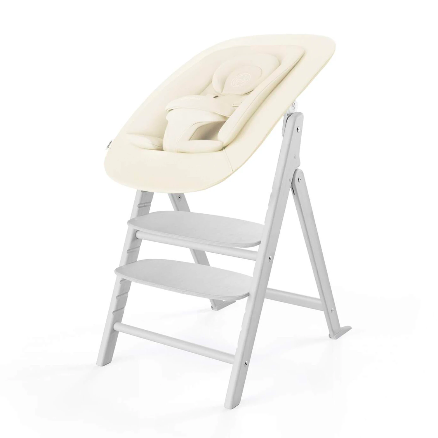 Cybex Click & Fold - zestaw 4w1 | All White Cybex Click & Fold - zestaw 4w1 | All White