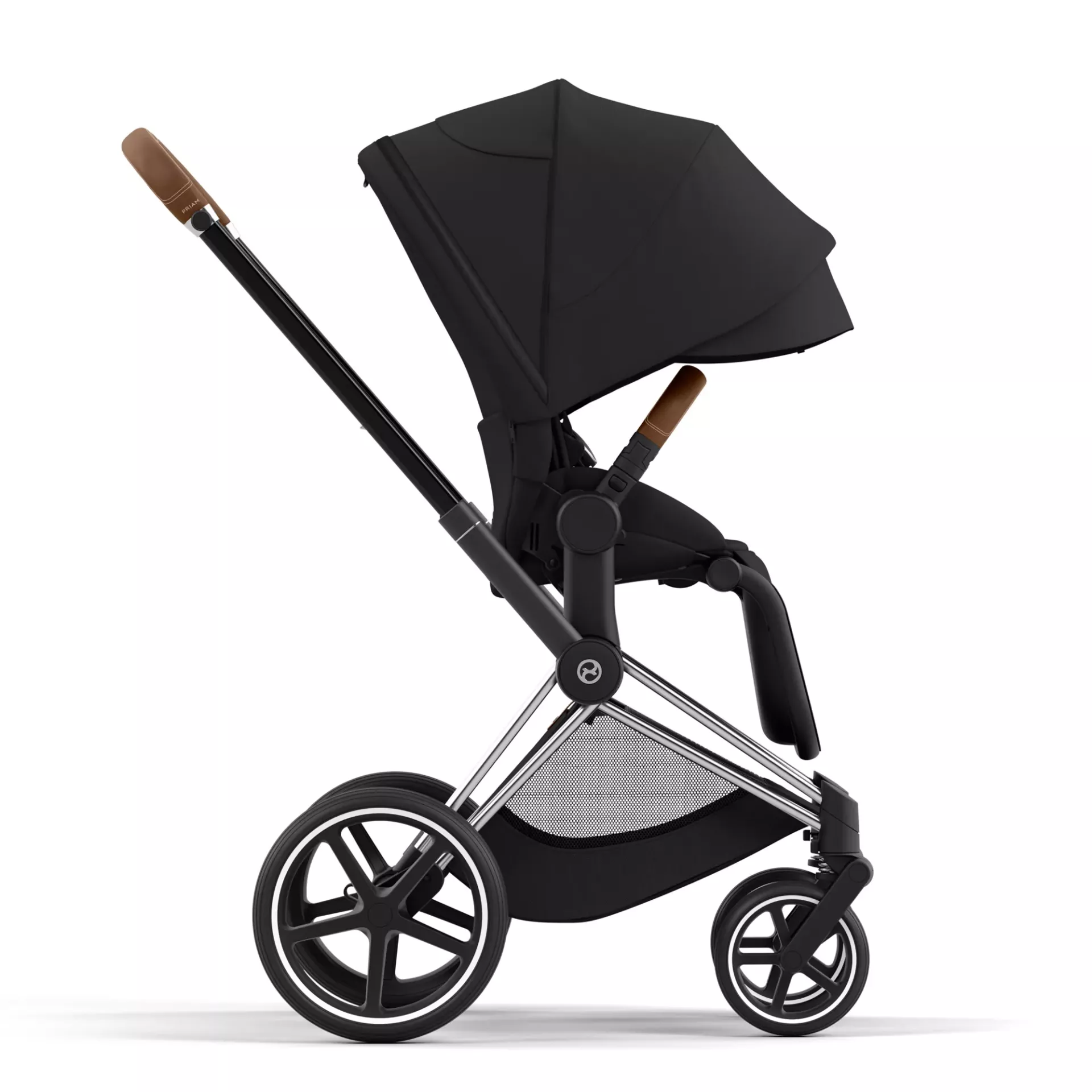 Cybex Priam 4.0 - 2w1 | Sepia Black (Chrome Brown Frame) Cybex Priam 4.0 - 2w1 | Sepia Black (Chrome Brown Frame)