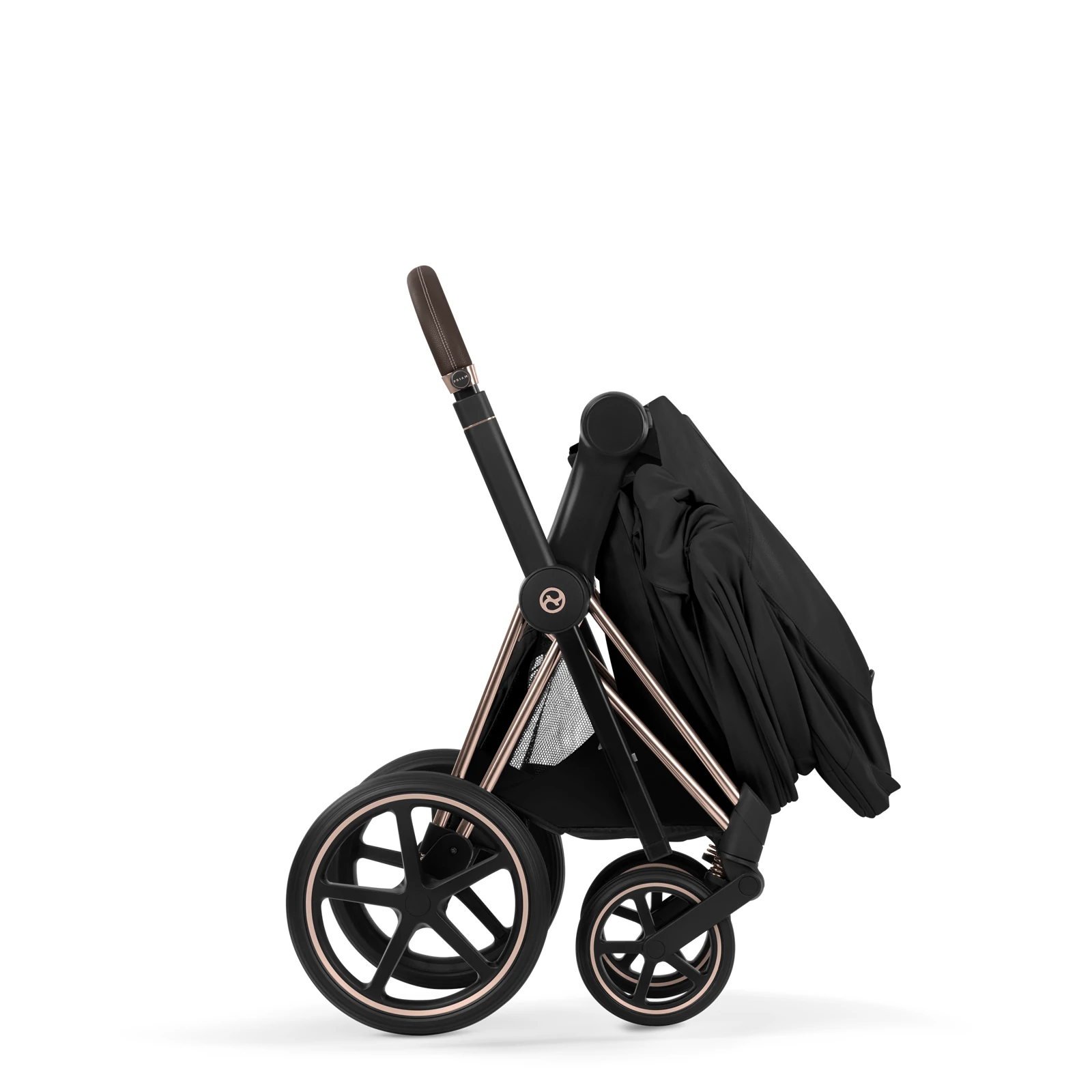 Cybex Priam 5.0 - wózek 4w1 | Sepia Black - Rosegold (Style)
