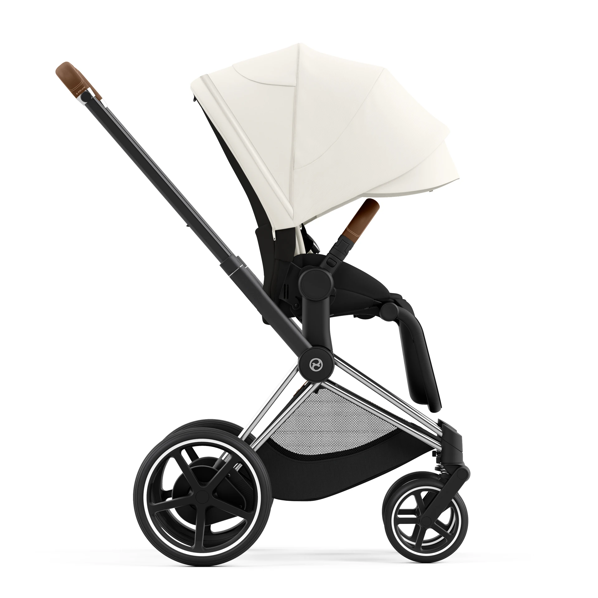 Cybex e-Priam 4.0 - 2w1 | Off White (Chrome Brown Frame)