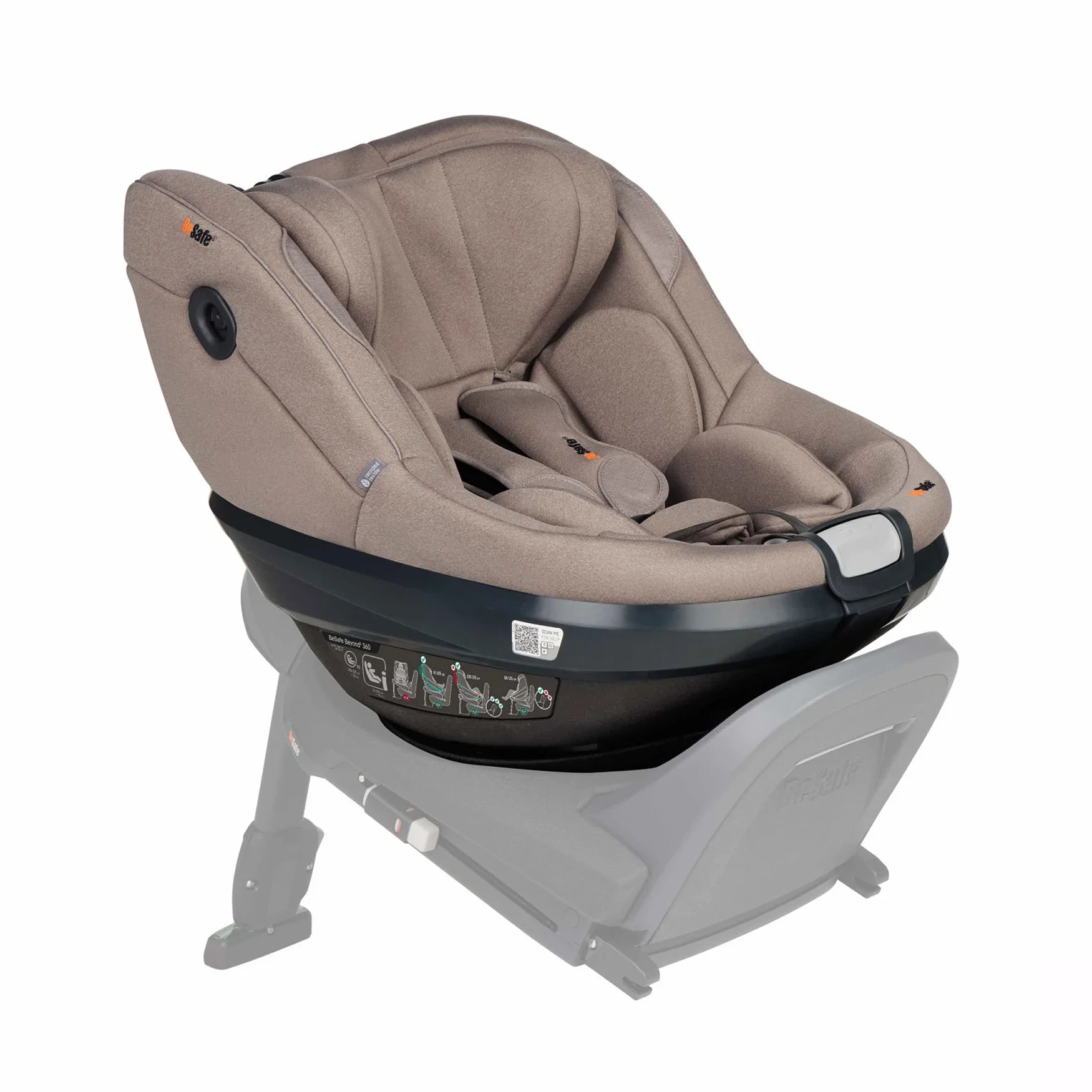 BeSafe Beyond 2 360 | Dark Sand Soft Breeze