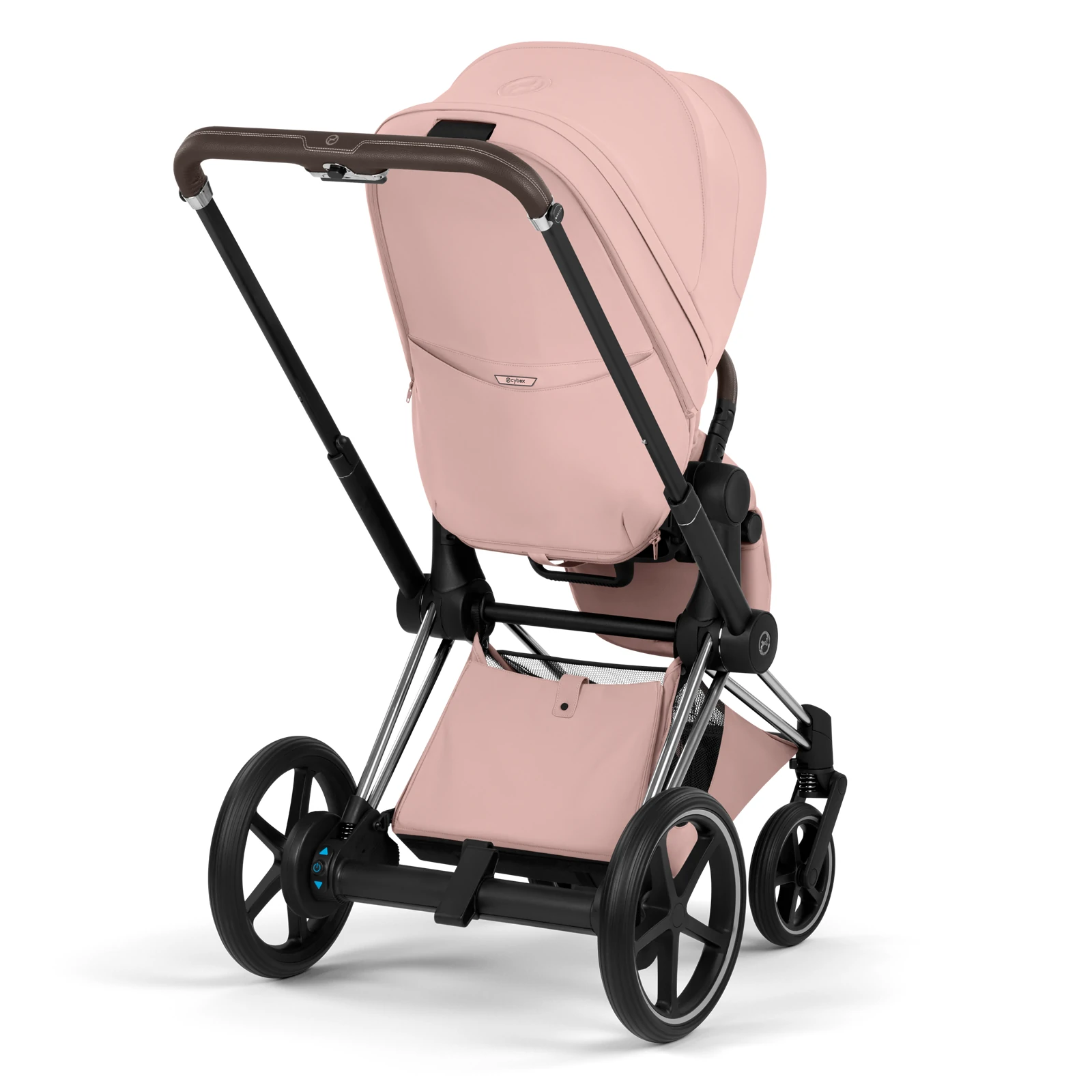 Cybex e-Priam 5.0 - wózek 2w1 | Peach Pink - Chrome (Style)