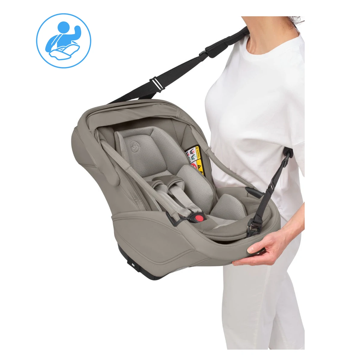 Maxi-Cosi Coral Slide Pro + baza FamilyFix Slide Pro | Sapphire Sand