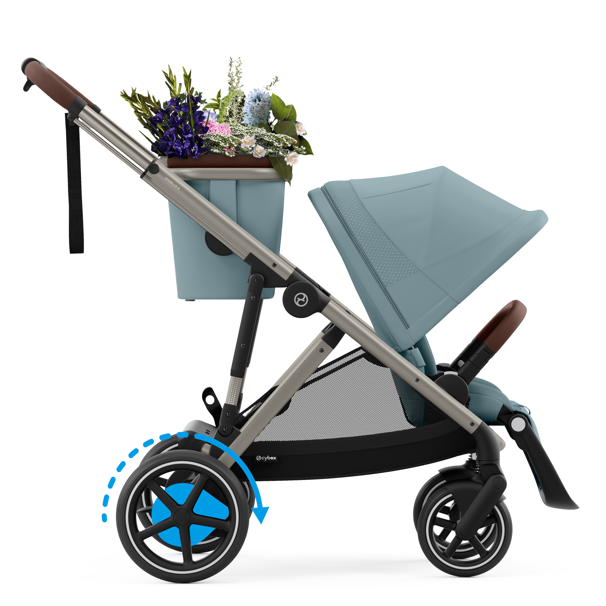 Cybex e-Gazelle S Duo | Stormy Blue Cybex e-Gazelle S Duo | Stormy Blue