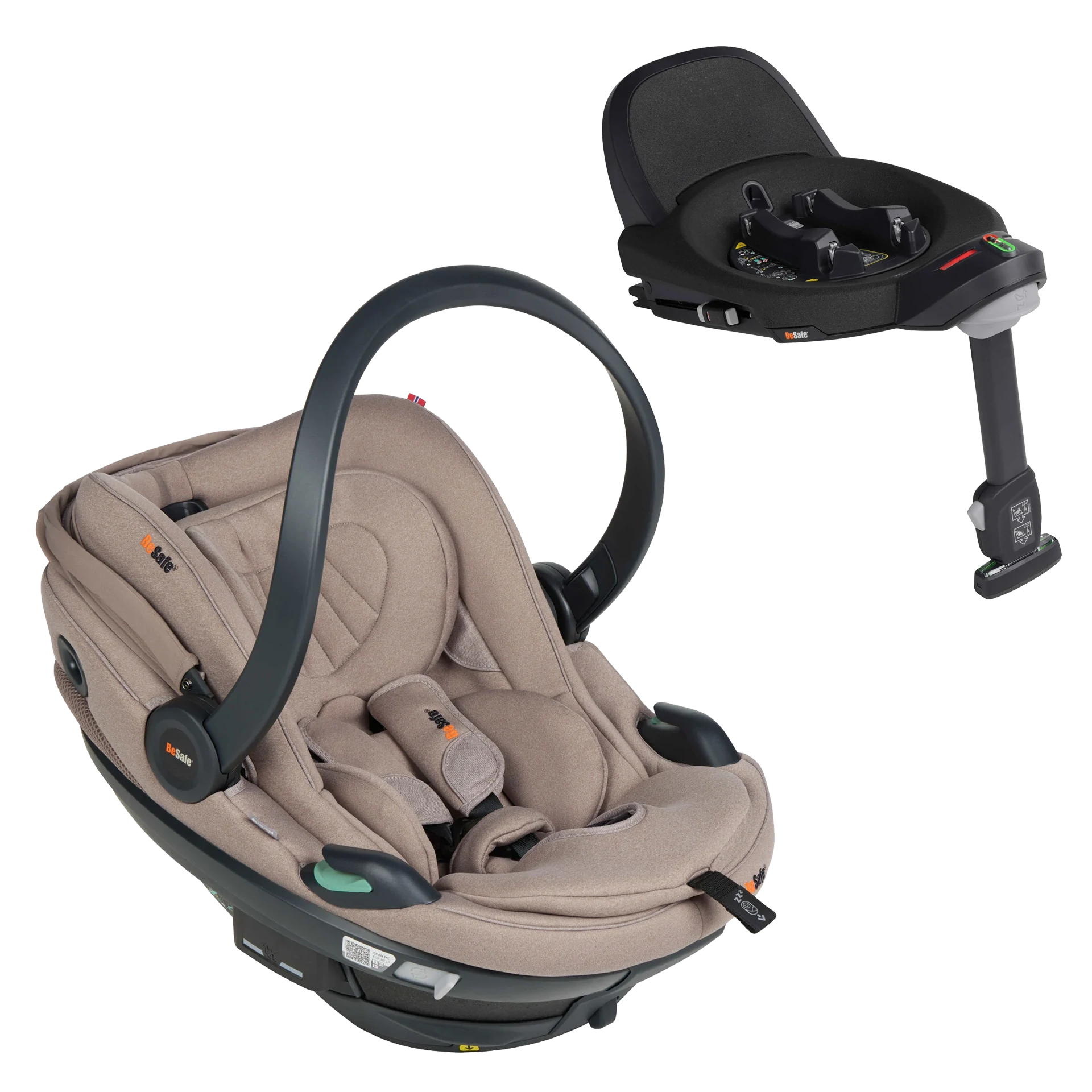 BeSafe Go Beyond 2 + baza Beyond | Dark Sand Soft Breeze