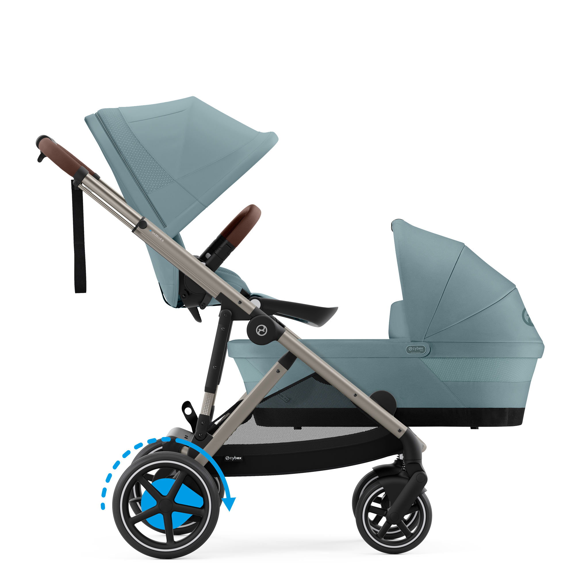 Cybex e-Gazelle S Duo | Stormy Blue Cybex e-Gazelle S Duo | Stormy Blue