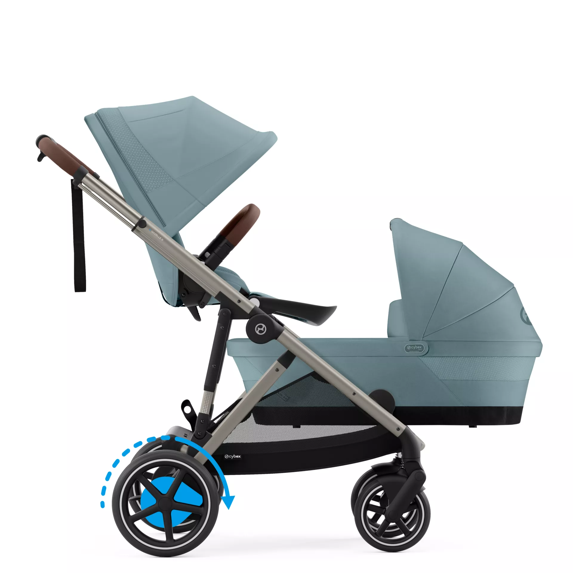 Cybex e-Gazelle S Duo | Stormy Blue Cybex e-Gazelle S Duo | Stormy Blue