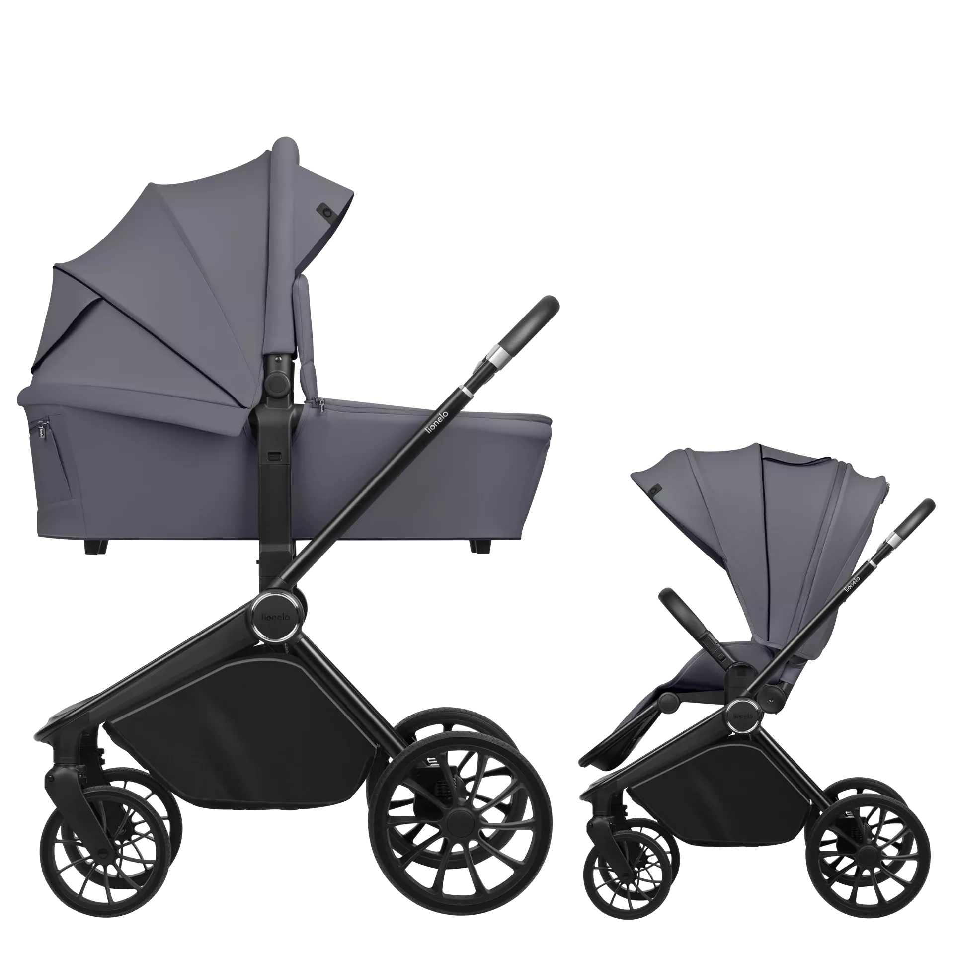 Lionelo Mika Plus - 2w1 | Grey Stone