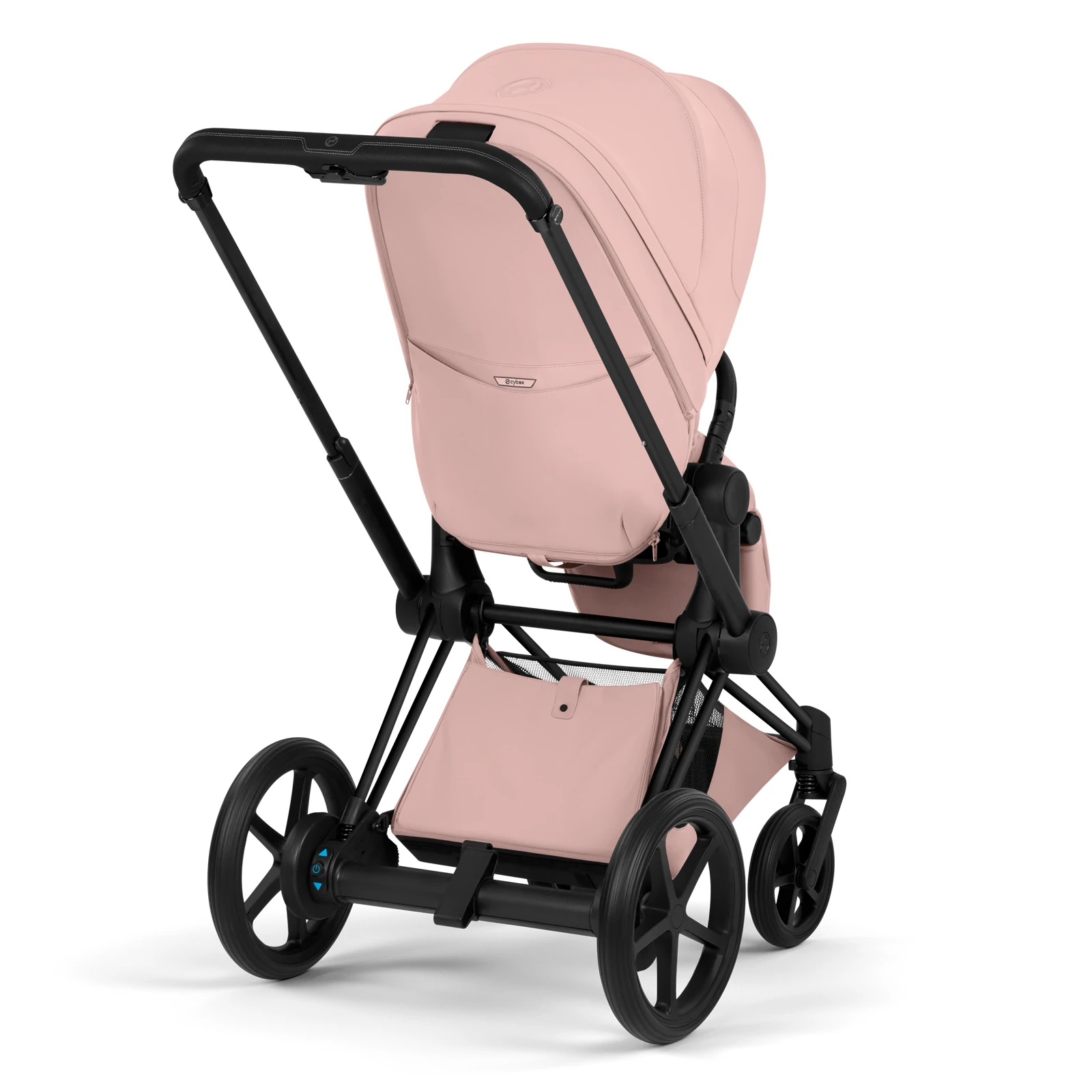 Cybex e-Priam 5.0 - wózek 2w1 | Peach Pink - Matt Black (Style)