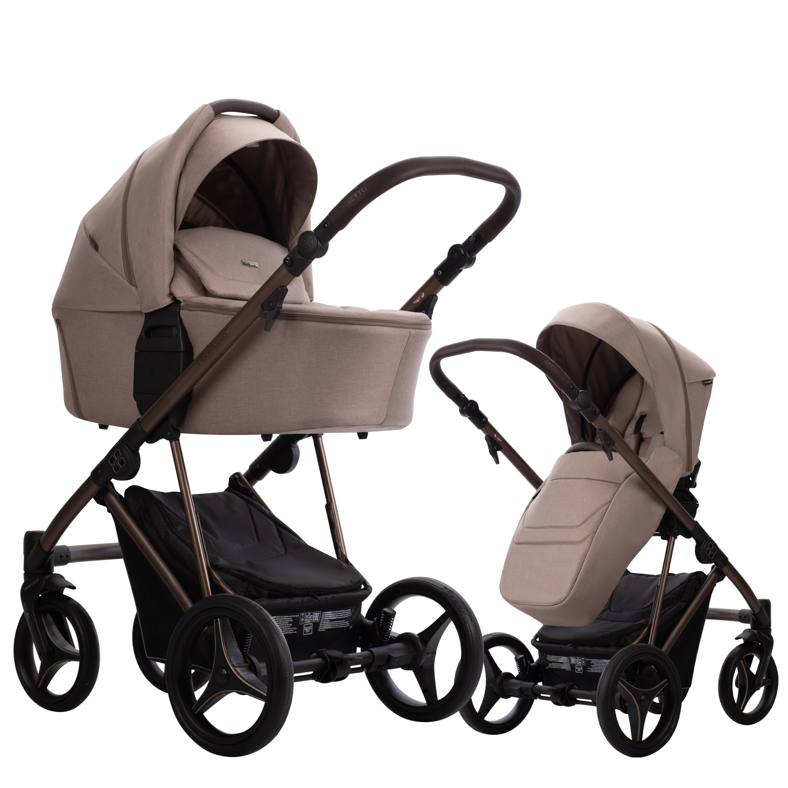 Bebetto Pelpasso + Bebetto Cosmo 2.0 +GRATIS - 3w1 | 04 Choco