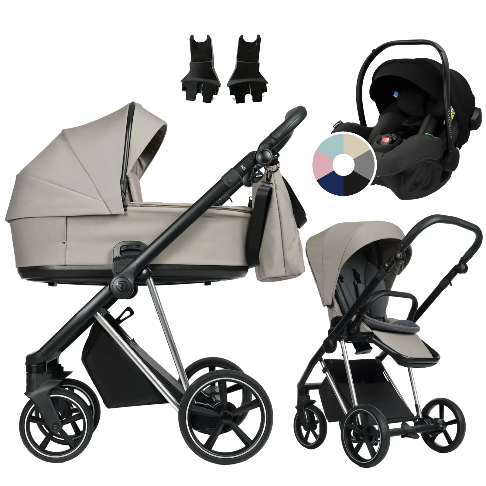 Roan Ivi 2.0 Vintage + Avionaut Pixel Pro 2.0 C +GRATIS - 3w1 | Hazel