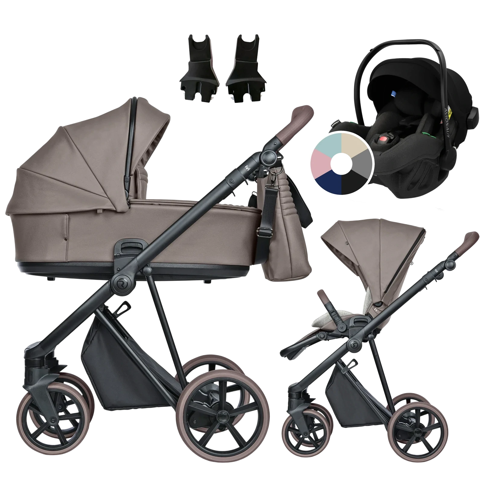 Roan Ivi 2.0 Vintage + Avionaut Pixel Pro 2.0 C +GRATIS - 3w1 | Raisin Rum