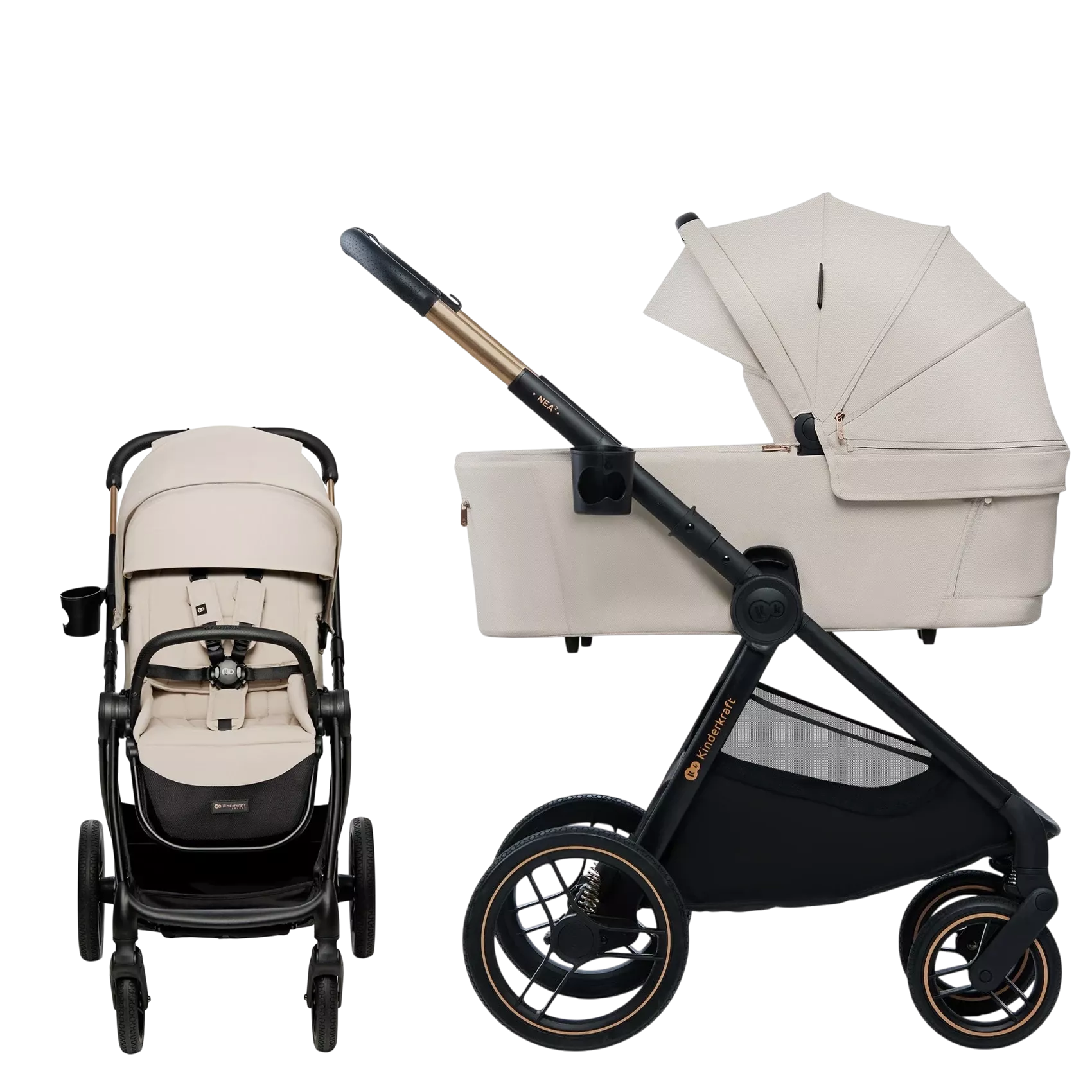 Kinderkraft Nea 2 - 2w1 | Soft Beige