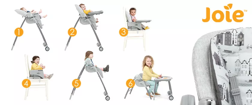 krzesełko joie multiply 6w1