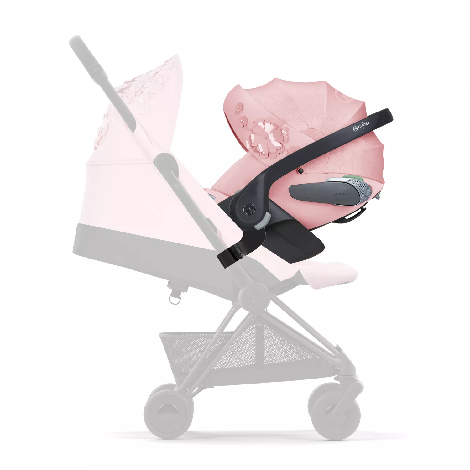 Cybex Cloud T i-Size+baza Cybex Base T | Pale Blush - Fashion Collection