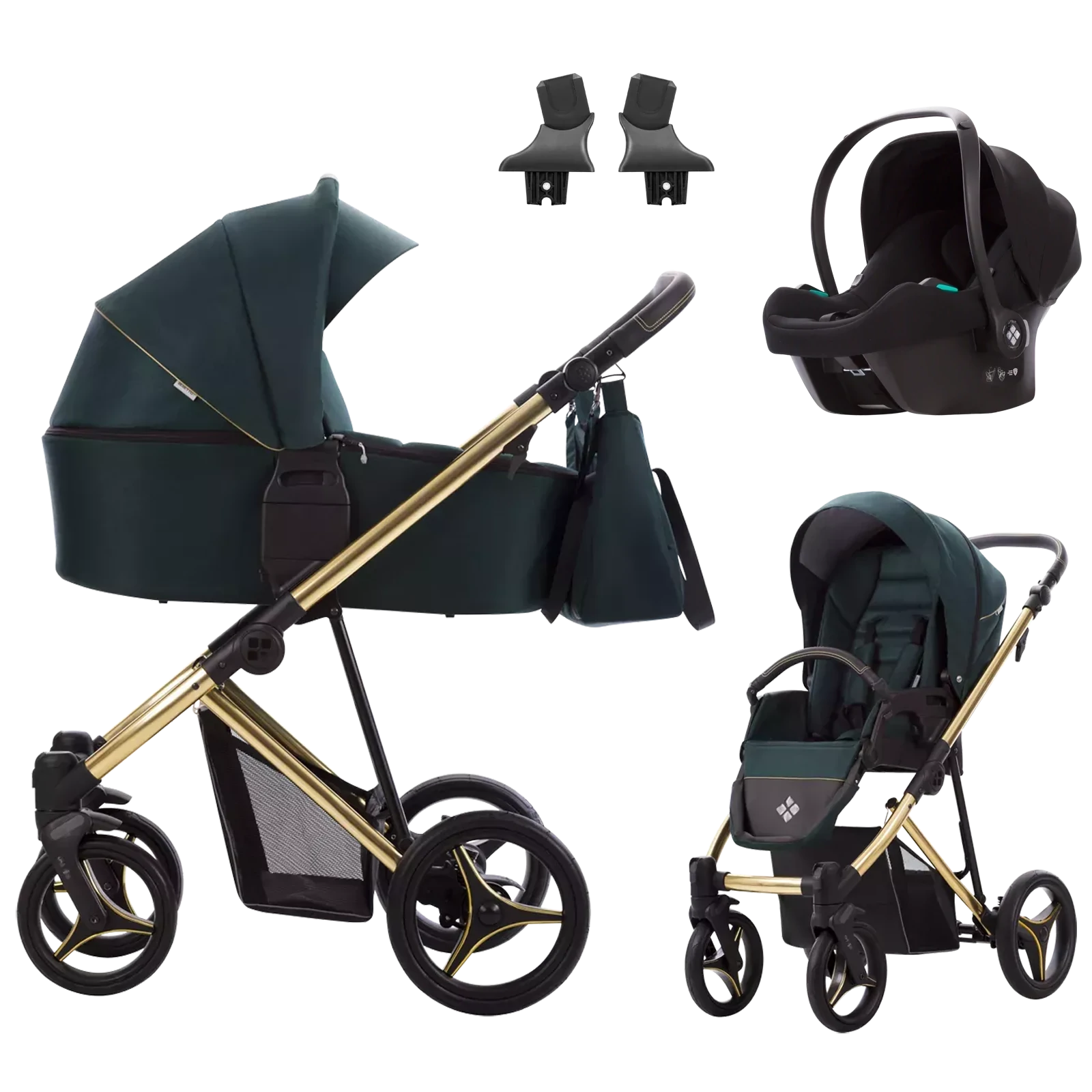 Bebetto Flavio Premium Class + Bebetto Cosmo 2.0 +GRATIS - 3w1 | Gold 01