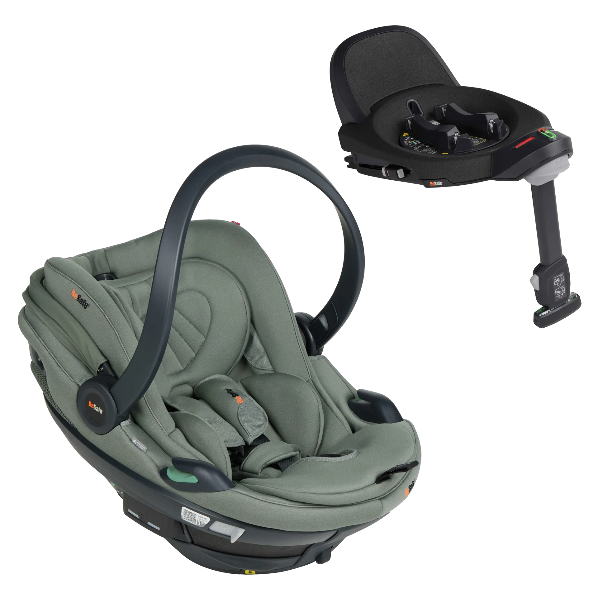 BeSafe Go Beyond 2 + baza Beyond | Meadow Green Soft Breeze