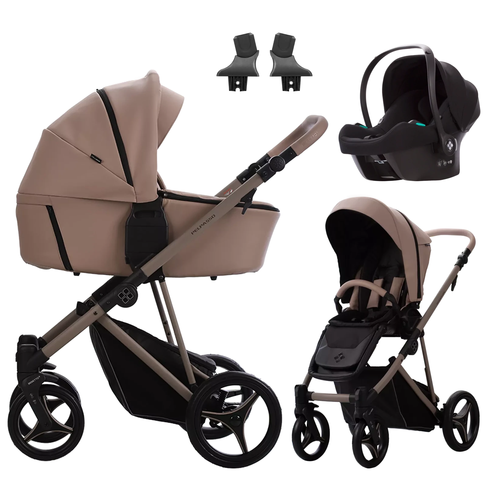 Bebetto Pelpasso Pro + Bebetto Cosmo 2.0 +GRATIS - 3w1 | Pro 01 Kaszmir