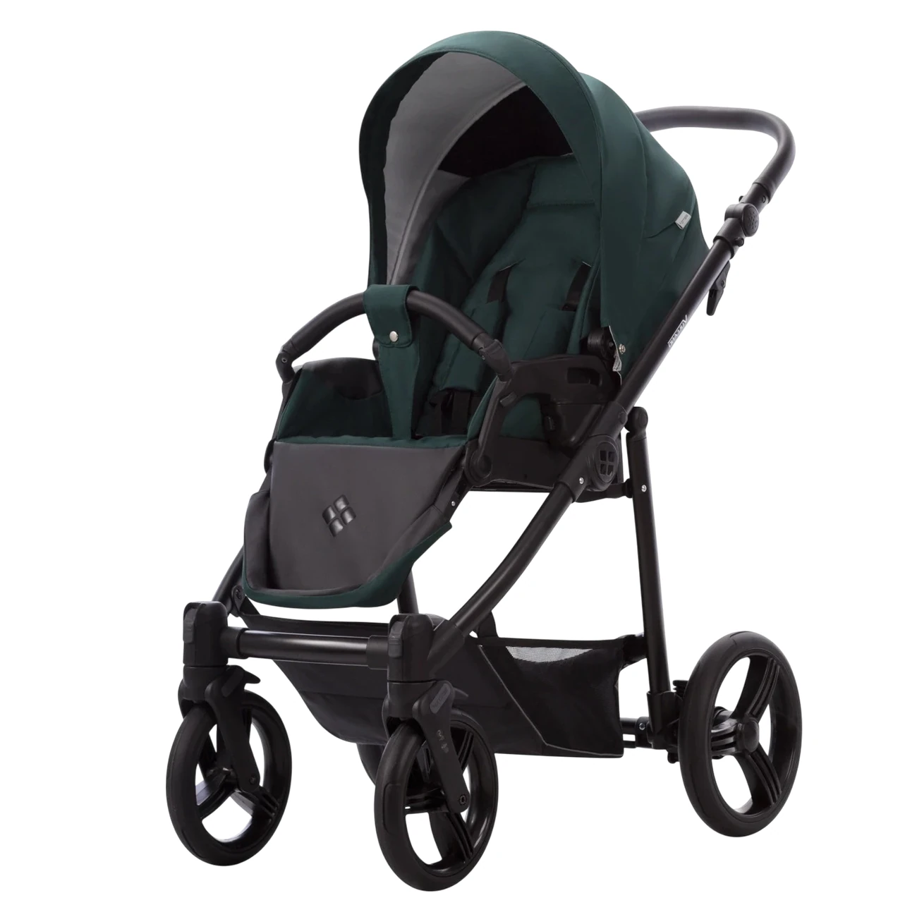 Bebetto Vulcano - wózek 2w1 | 05 Black | OKAZJA