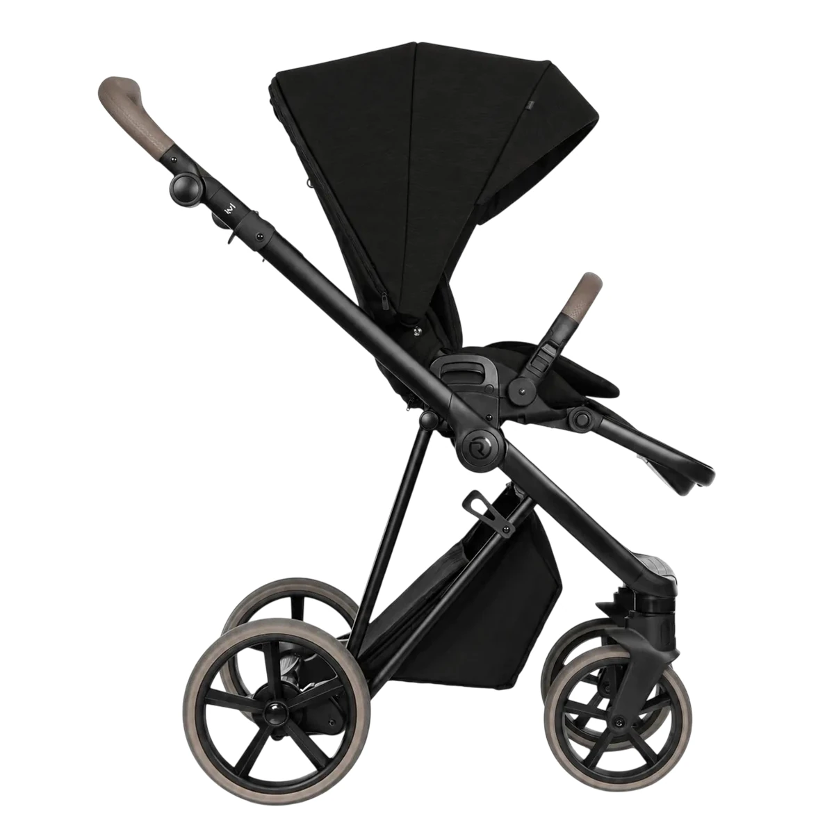 Roan Ivi 2.0 Silky Wave + GRATIS - wózek 2w1 | Black Silk