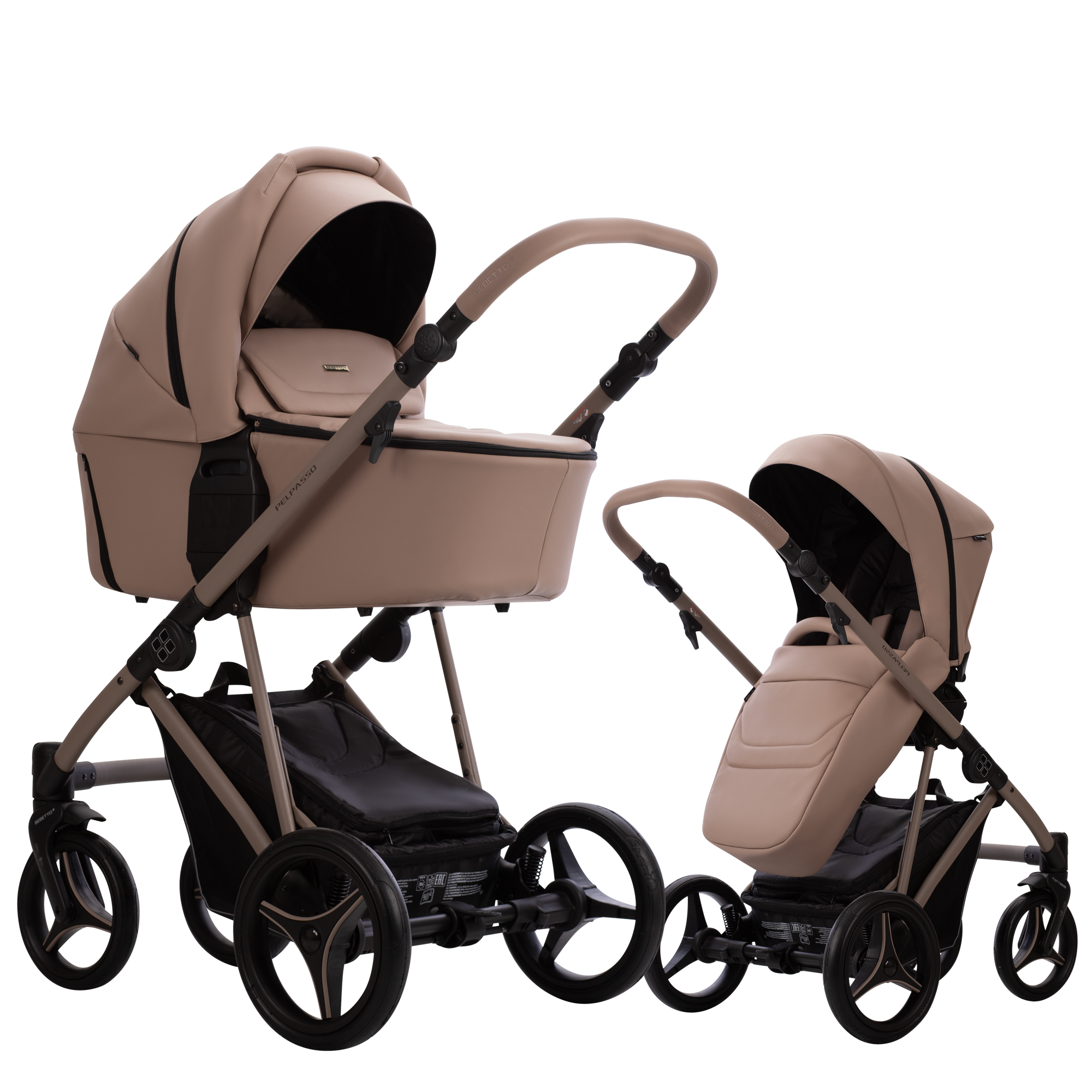 Bebetto Pelpasso Pro - 2w1 | Pro 01 Kaszmir