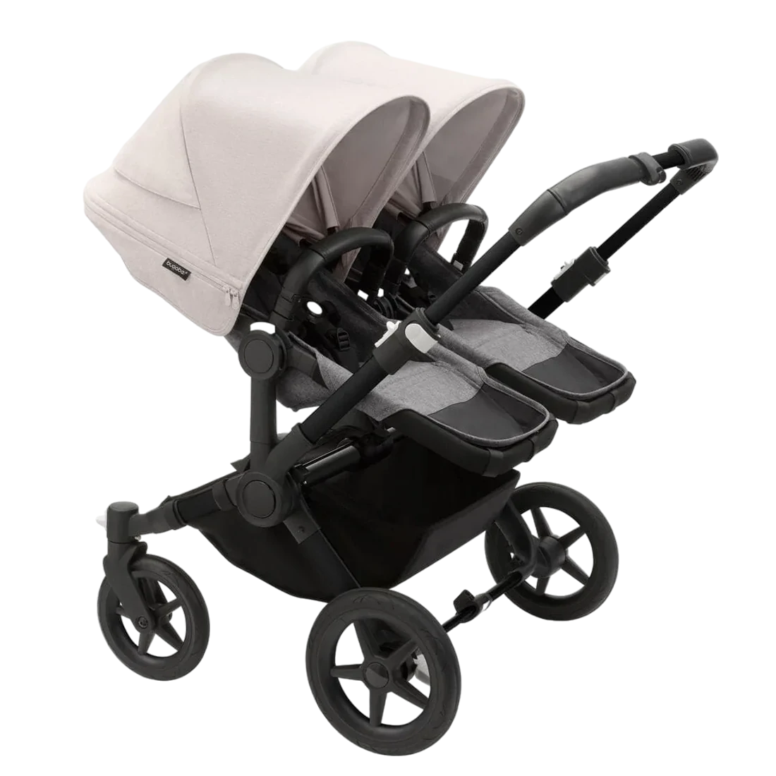 Bugaboo Donkey 5 Twin | Black-Grey Melange-Misty White