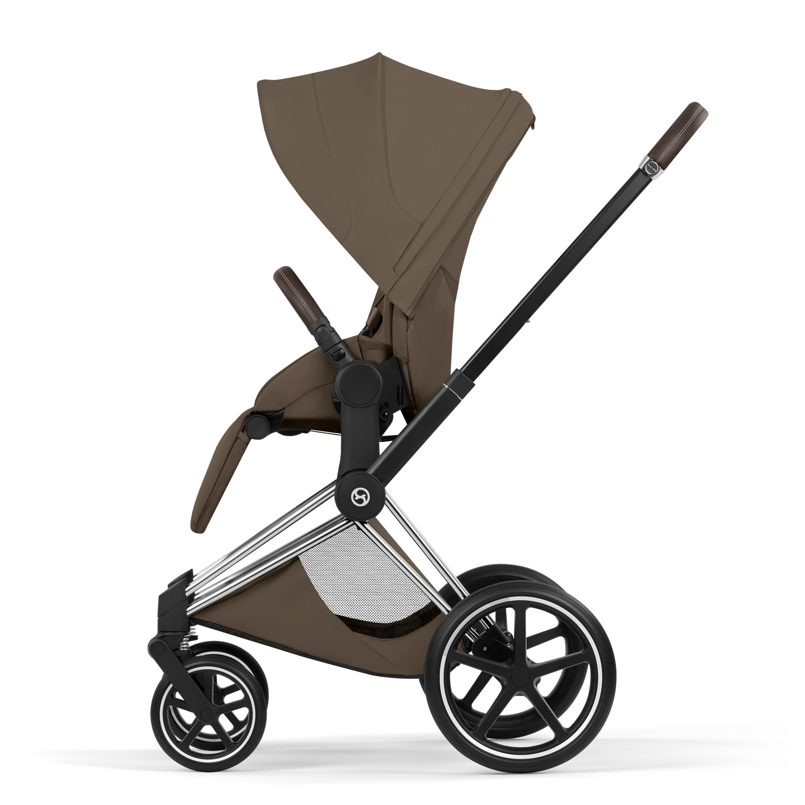 Cybex Priam 5.0 - wózek 4w1 | Coconut Brown - Chrome (Style)