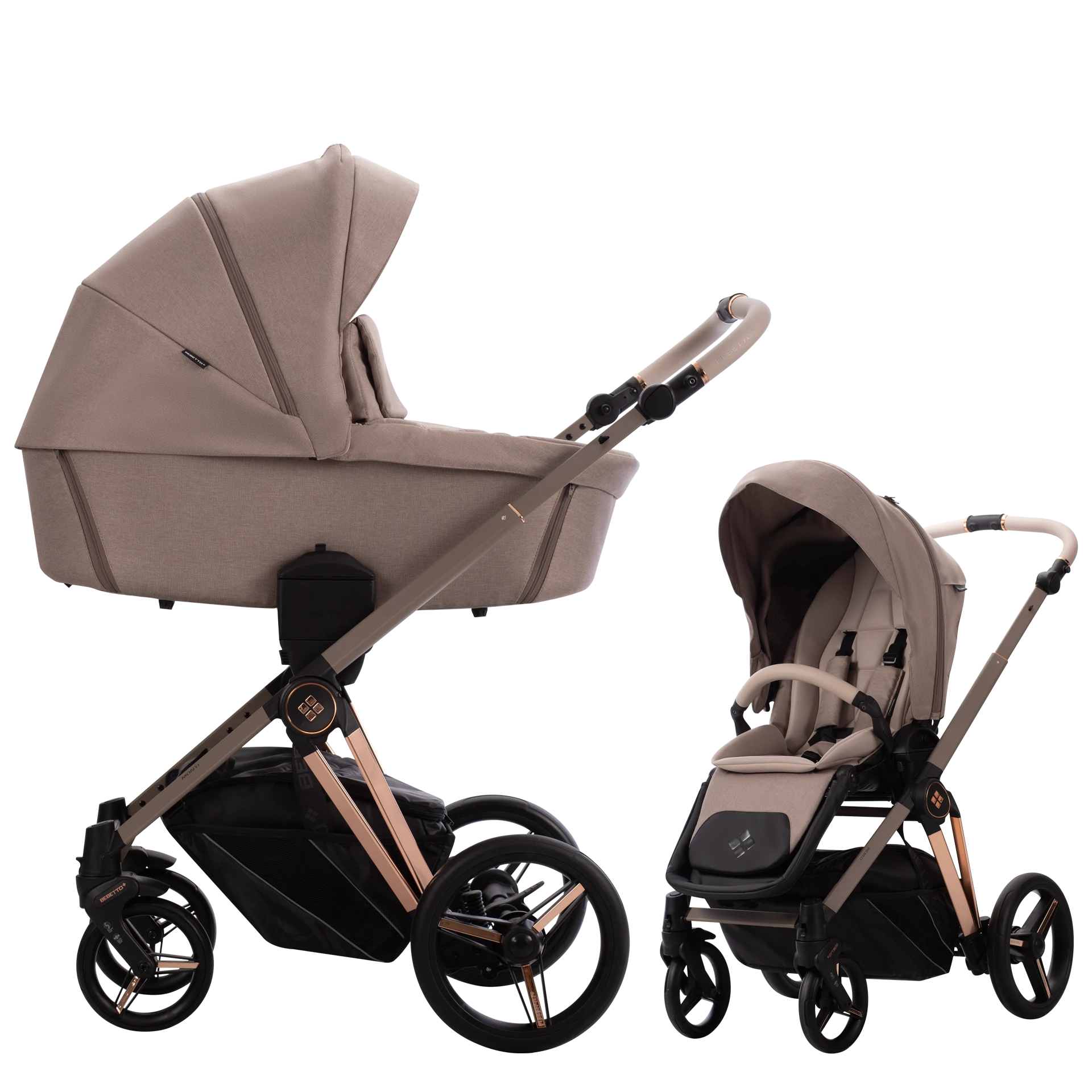 Bebetto Monti Premium Class - 2w1 | PC 08 Kaszmir