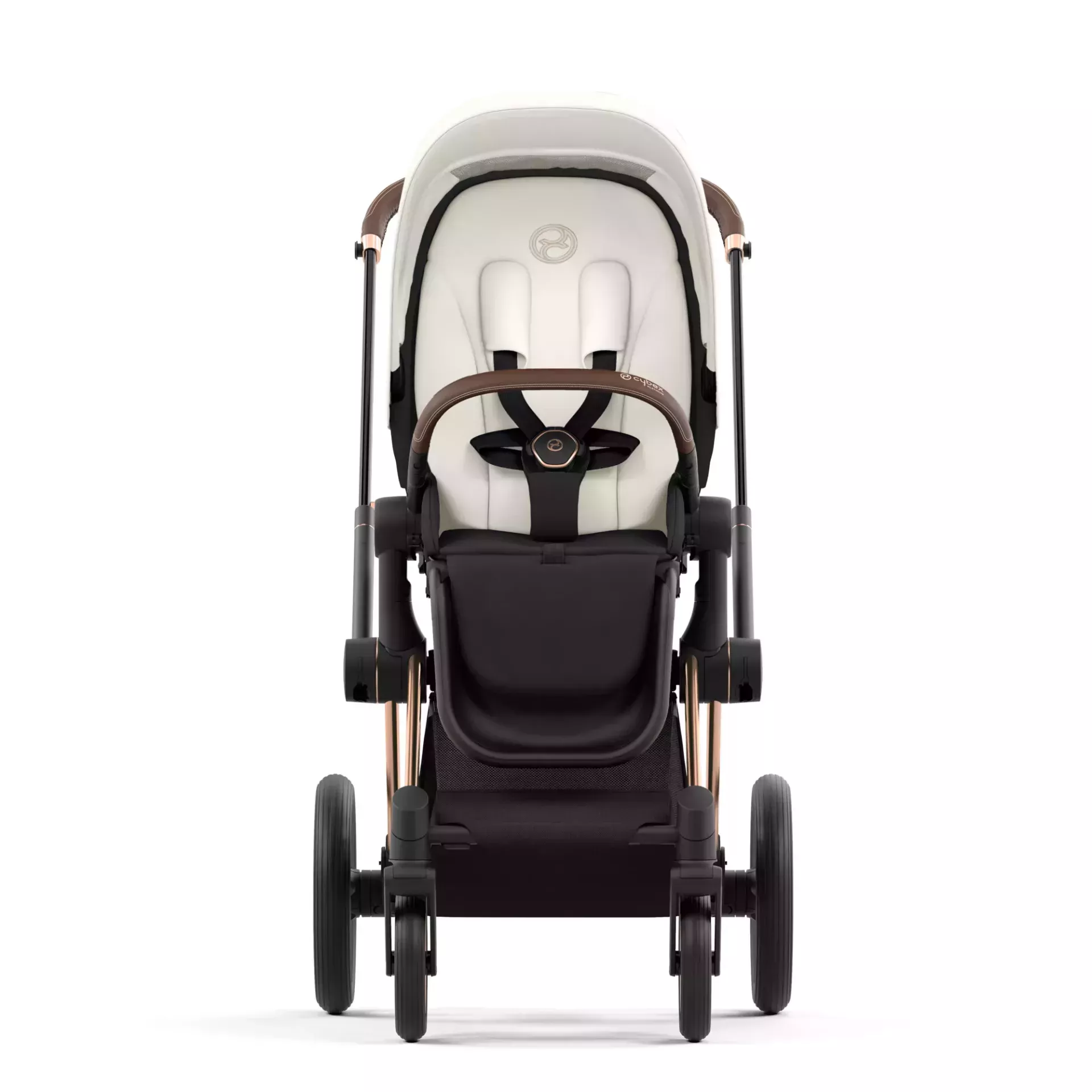 Cybex Priam 4.0 | Off White (Rosegold Frame)