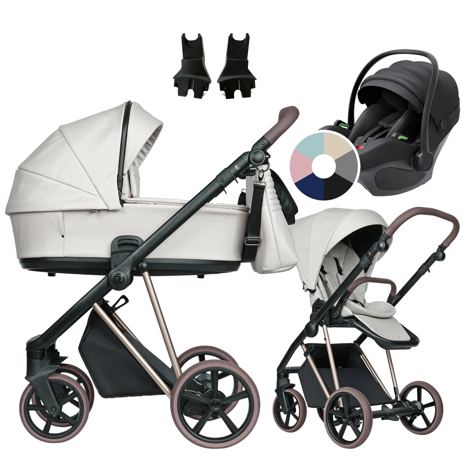Roan Ivi 2.0 Vintage + Avionaut Pixel 3 + GRATIS - 3w1 | Butter Cream