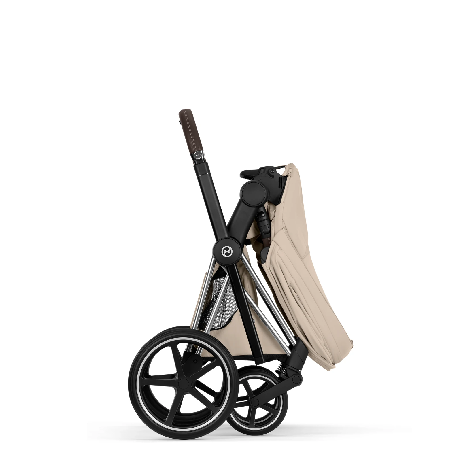 Cybex Priam 5.0 - wózek 4w1 | Cozy Beige - Chrome (Style)