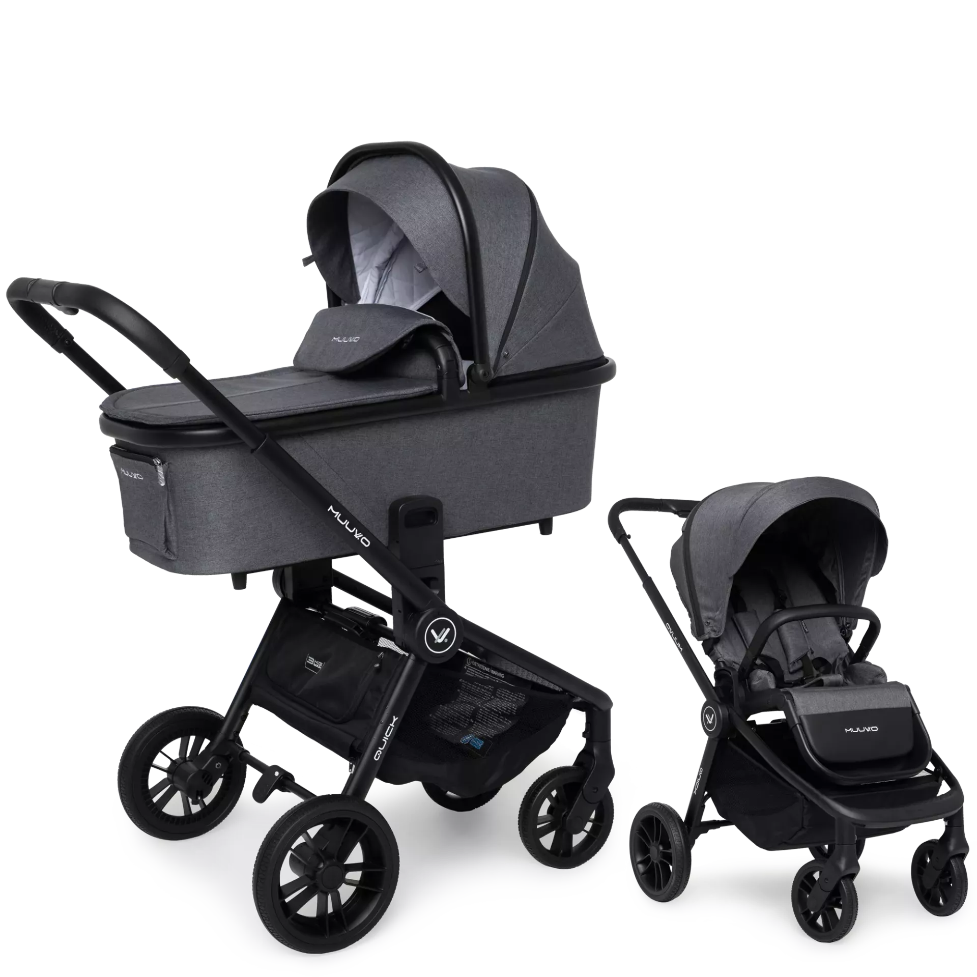Muuvo Quick +GRATIS - 2w1 | Carbon Graphite