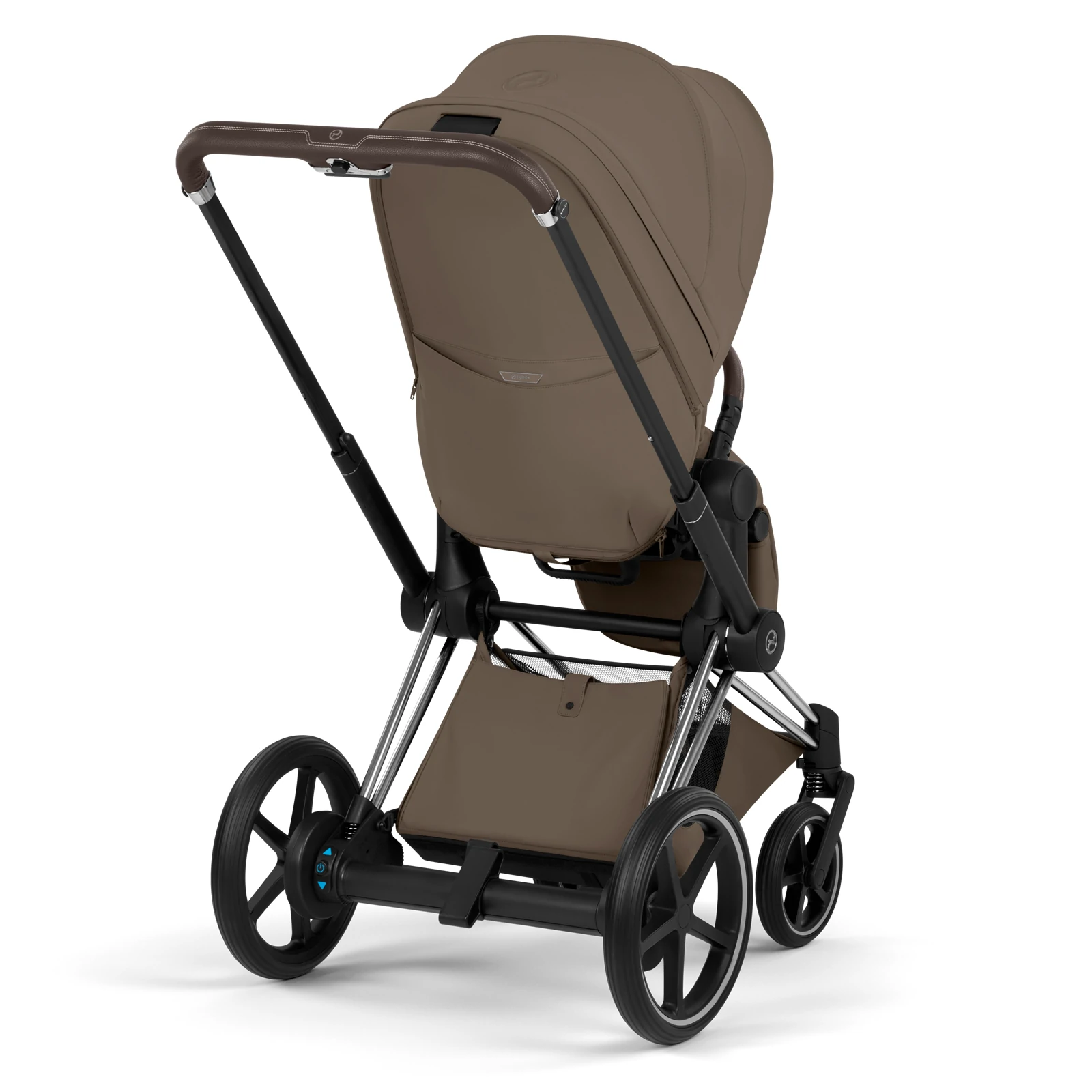 Cybex e-Priam 5.0 - wózek 2w1 | Coconut Brown - Chrome (Style)