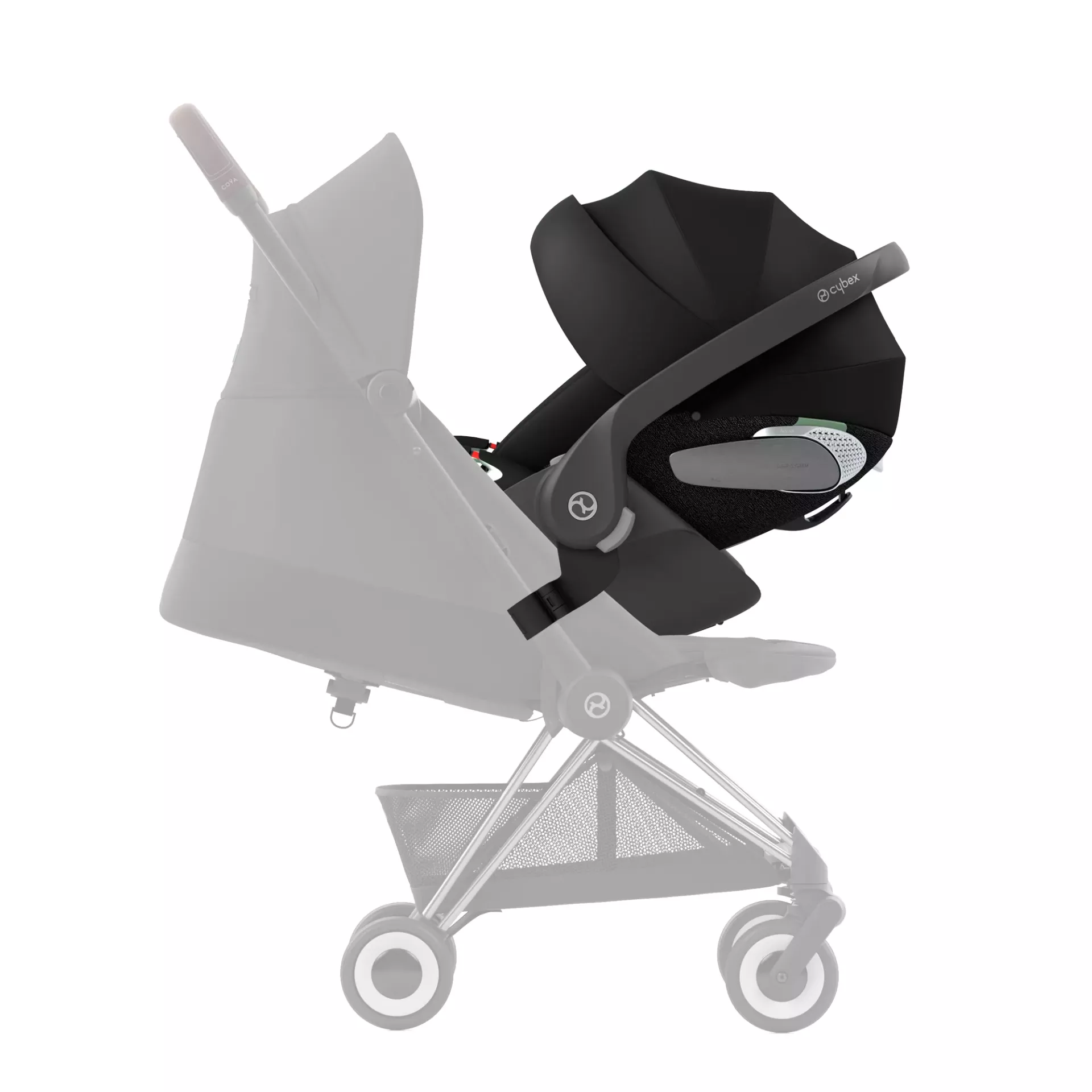 Cybex Cloud T i-Size + baza Cybex Base T | Sepia Black (Comfort) Cybex Cloud T i-Size + baza Cybex Base T | Sepia Black (Comfort)