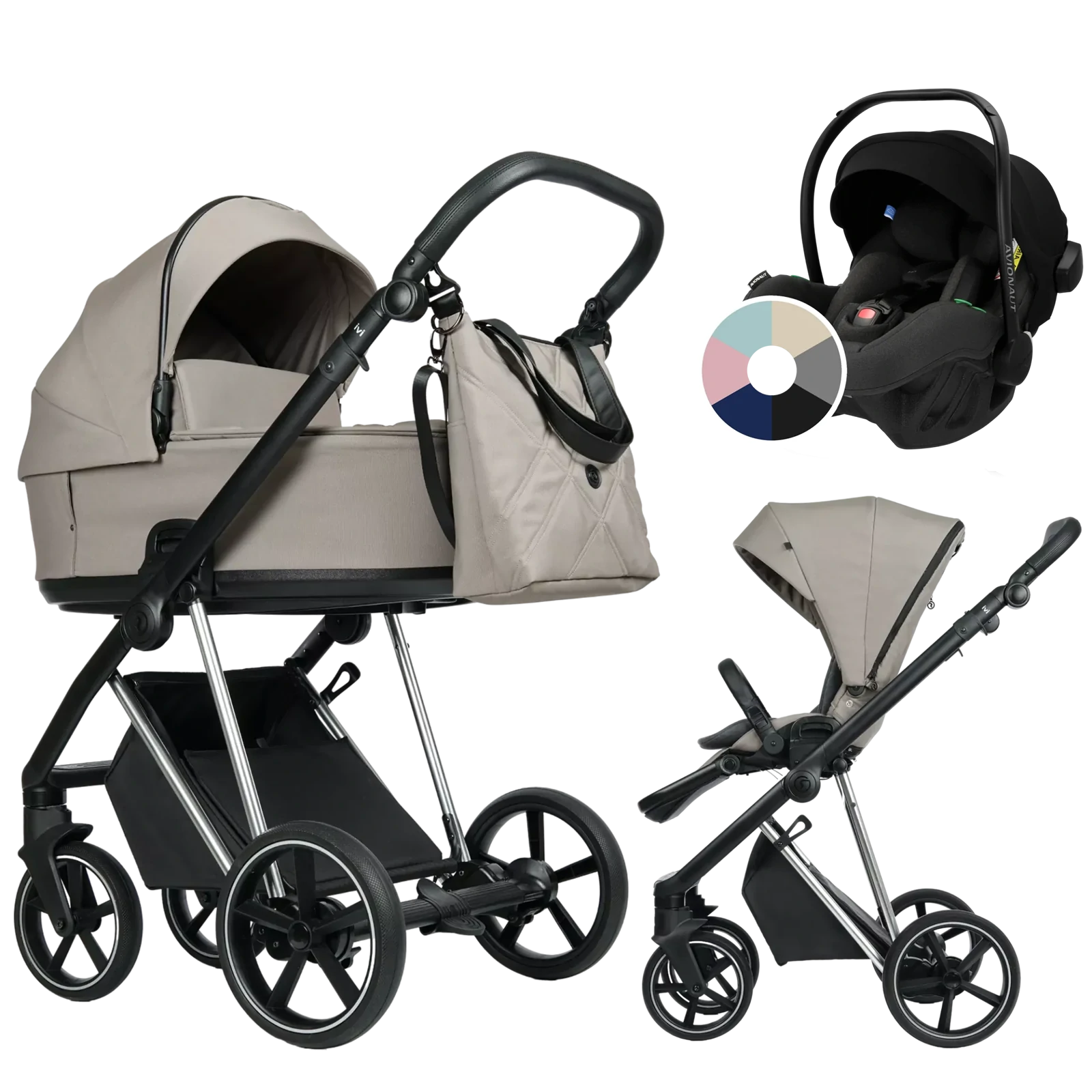 Roan Ivi 2.0 Vintage + Avionaut Pixel Pro 2.0 C +GRATIS - 3w1 | Hazel