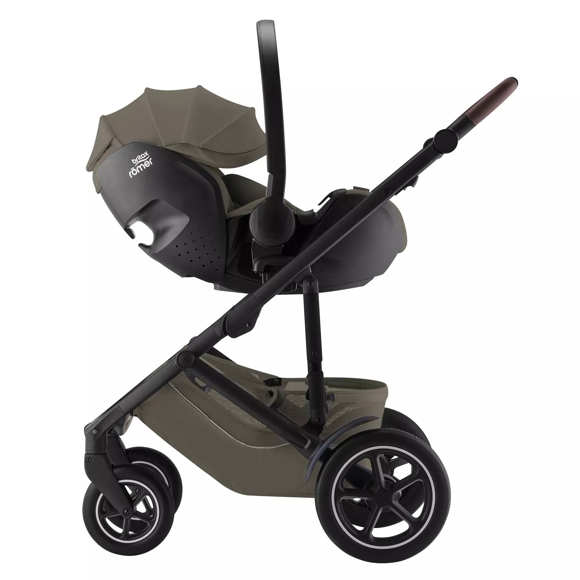 Britax Römer Baby-Safe Pro + baza Vario Base 5Z | Urban Olive Britax Römer Baby-Safe Pro + baza Vario Base 5Z | Urban Olive