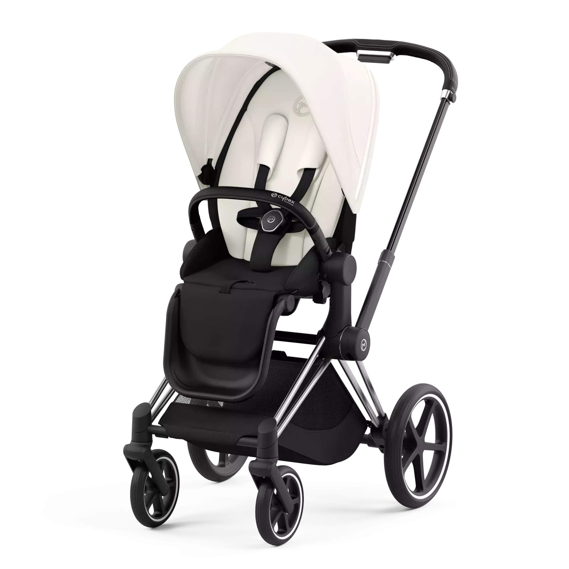 Cybex Priam 4.0 | Off White (Chrome Black Frame)