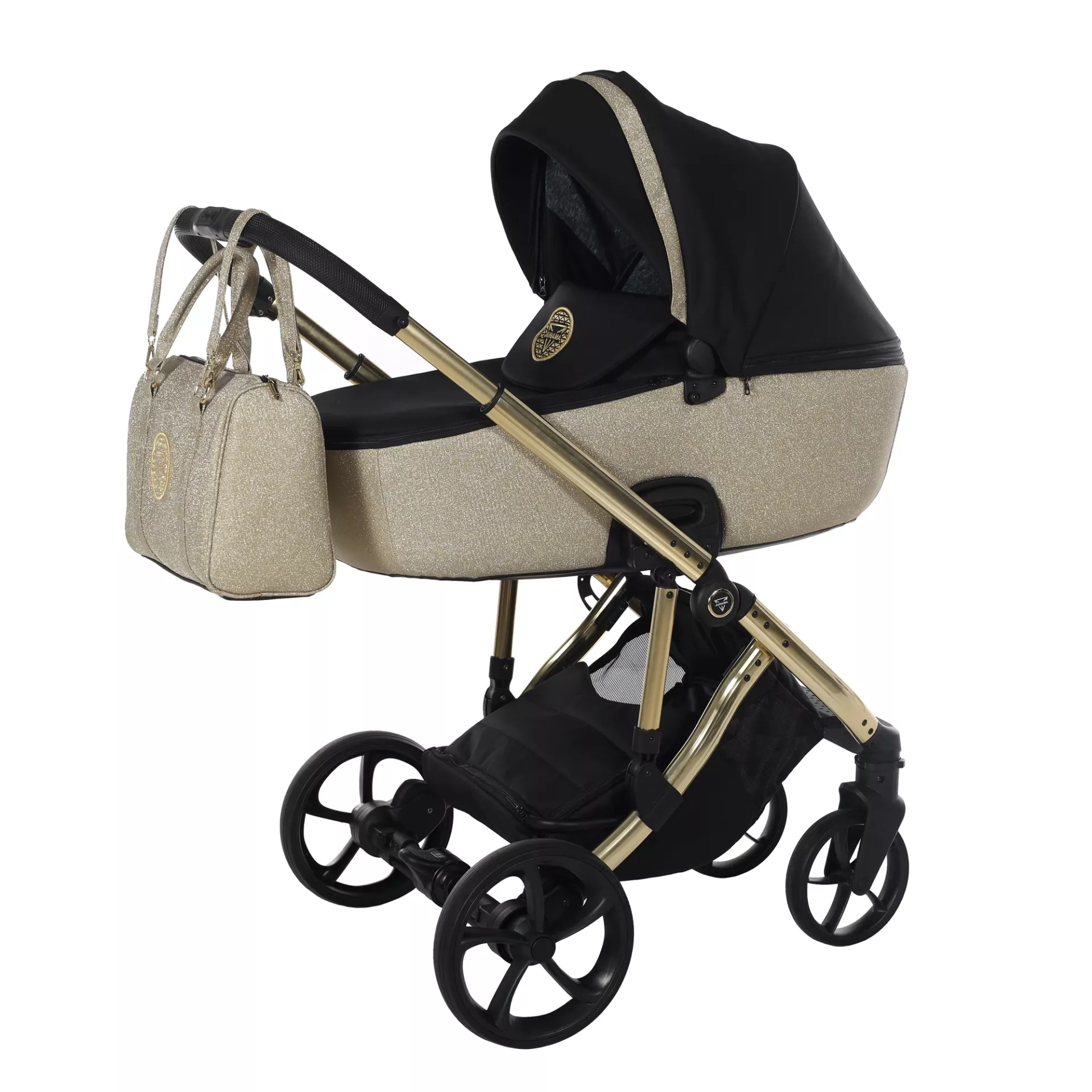 Junama Glitter V3 +GRATIS - 2w1 | 06 Black-Gold Junama Glitter V3 +GRATIS - 2w1 | 06 Black-Gold