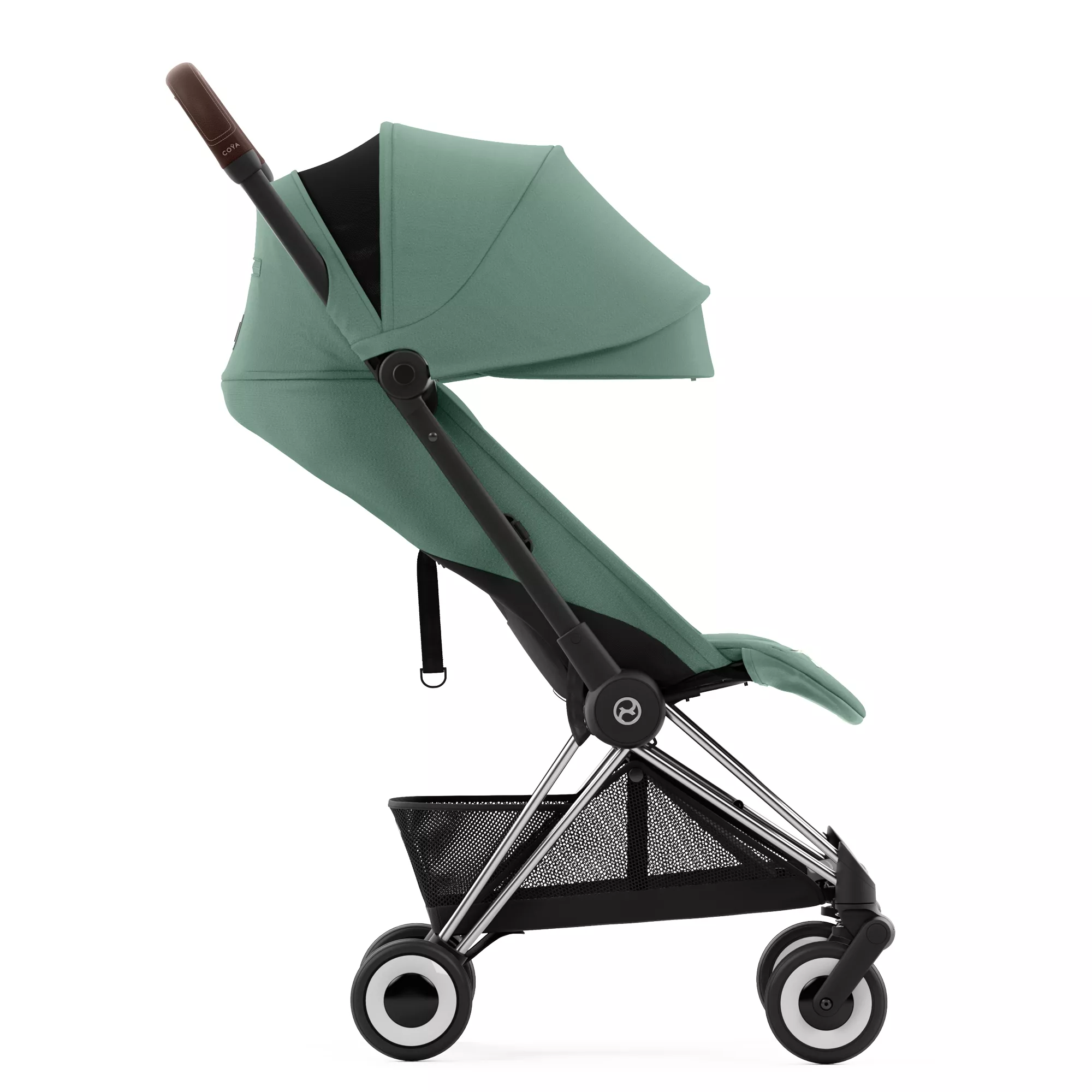 Cybex Coya | Leaf Green (Chrome Frame)