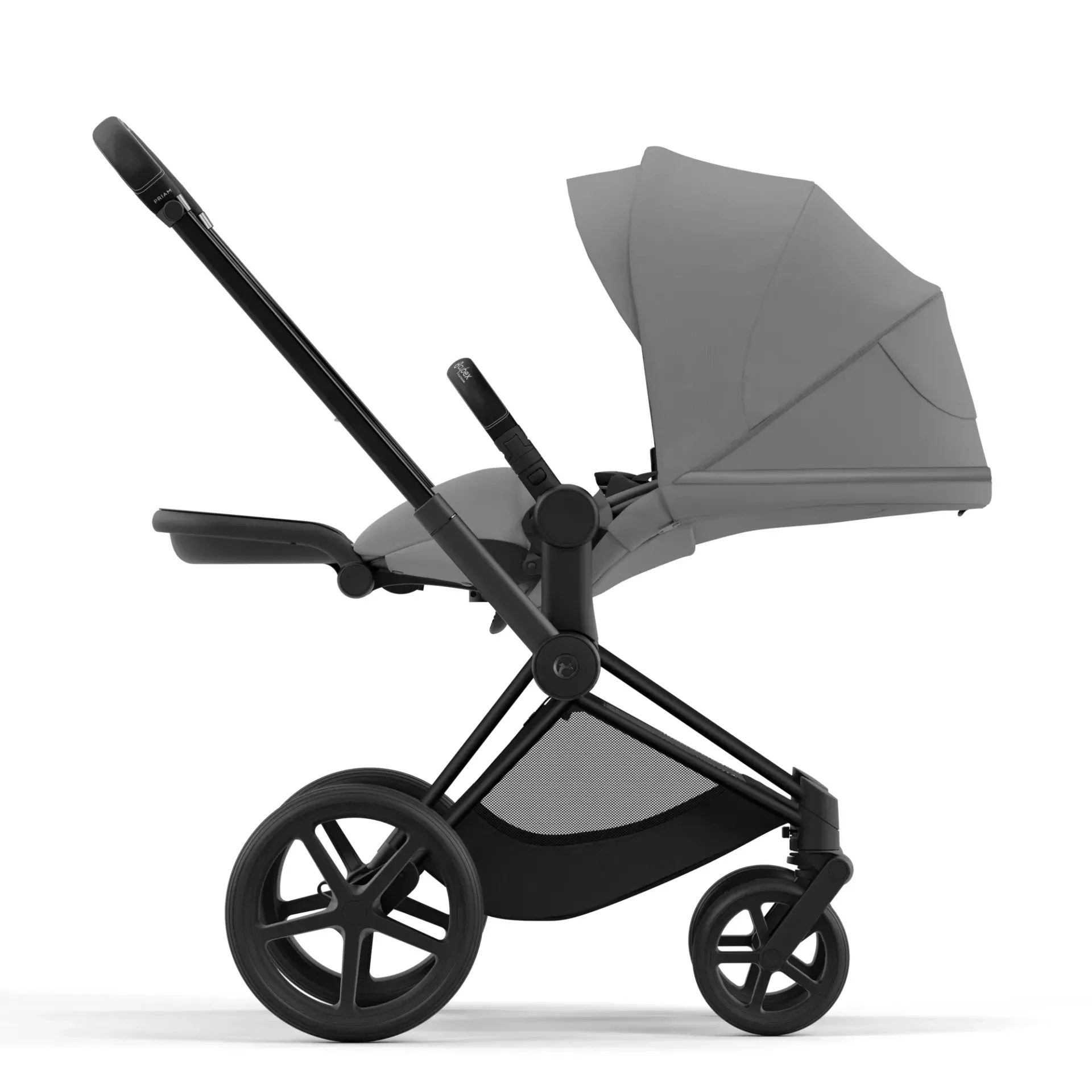 Cybex Priam 4.0 | Mirage Grey (Matt Black Frame) Cybex Priam 4.0 | Mirage Grey (Matt Black Frame)