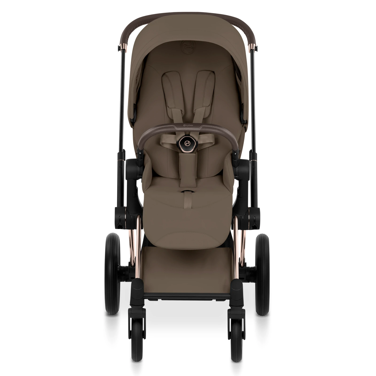 Cybex Priam 5.0 - wózek 4w1 | Coconut Brown - Rosegold (Style)
