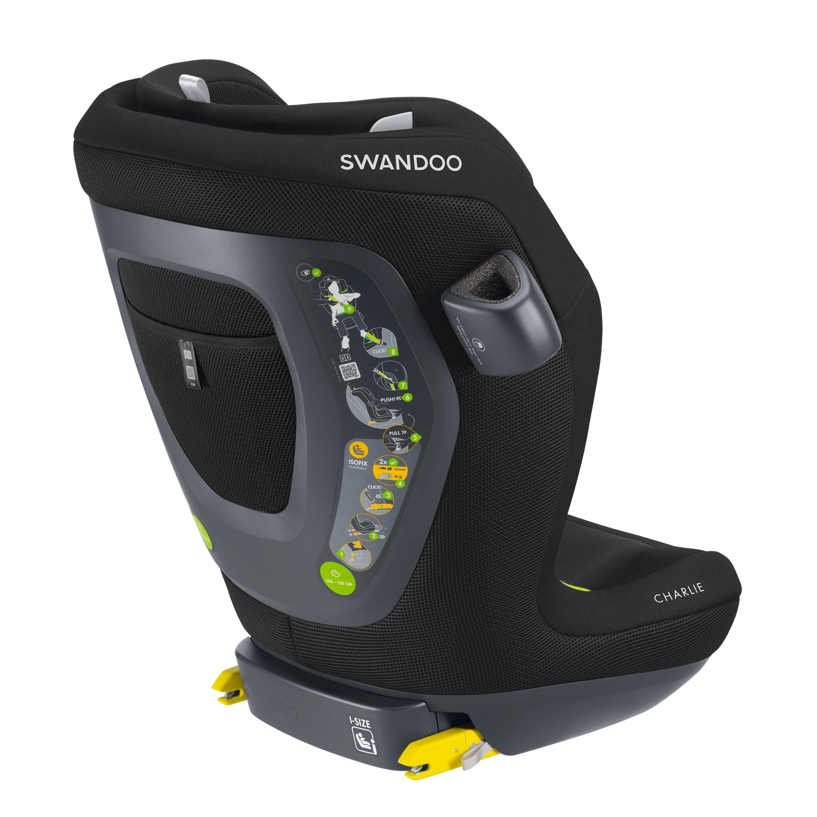 Swandoo Charlie | Bold Black