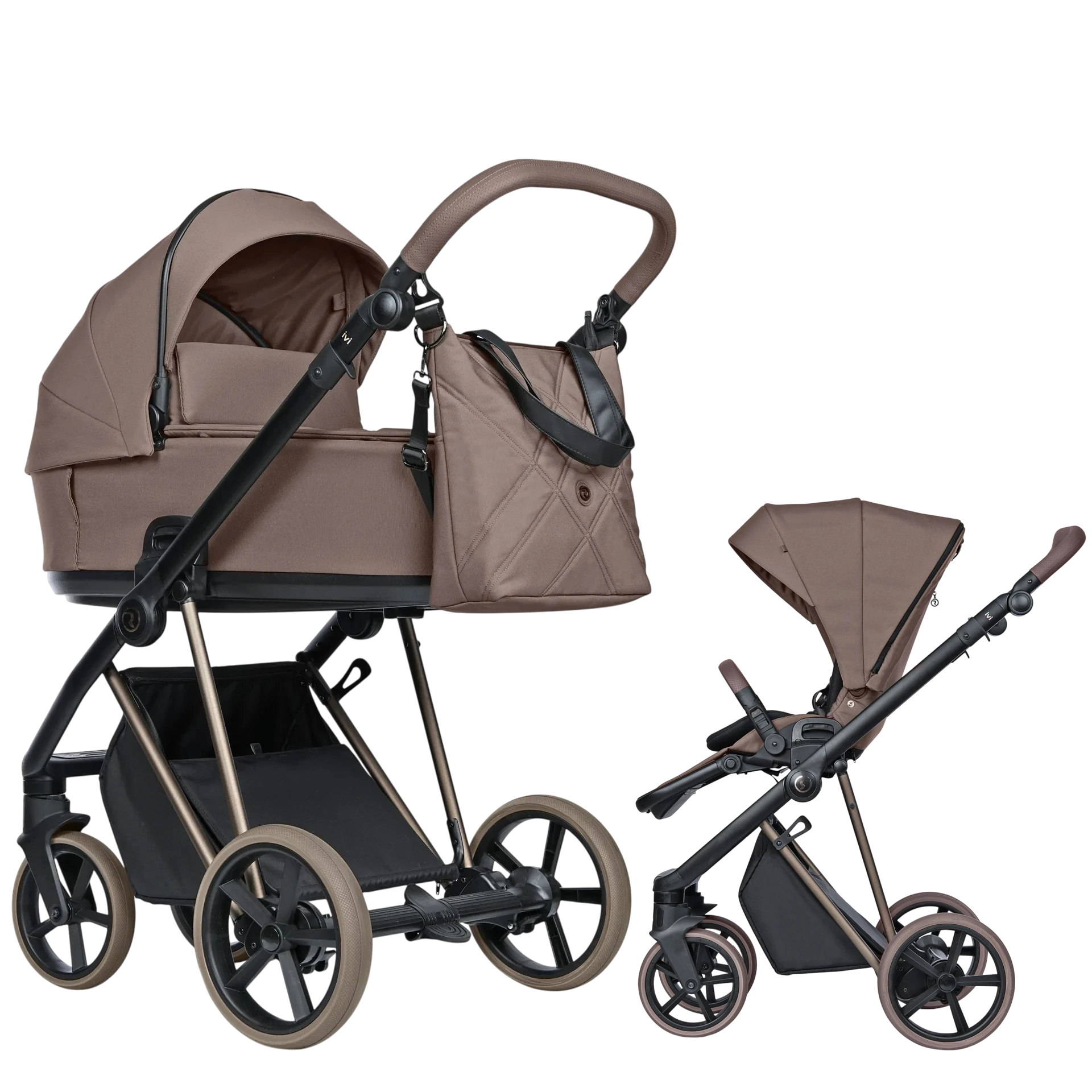 Roan Ivi 2.0 Vintage - 2w1 | Mocha Mousse
