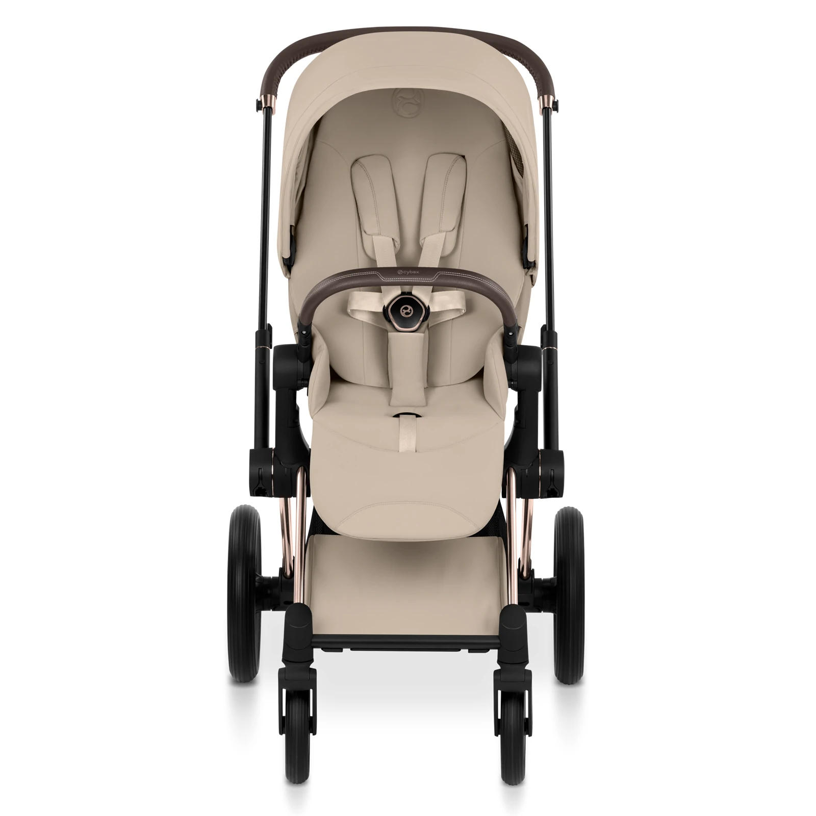 Cybex Priam 5.0 - wózek 4w1 | Cozy Beige - Rosegold (Style)