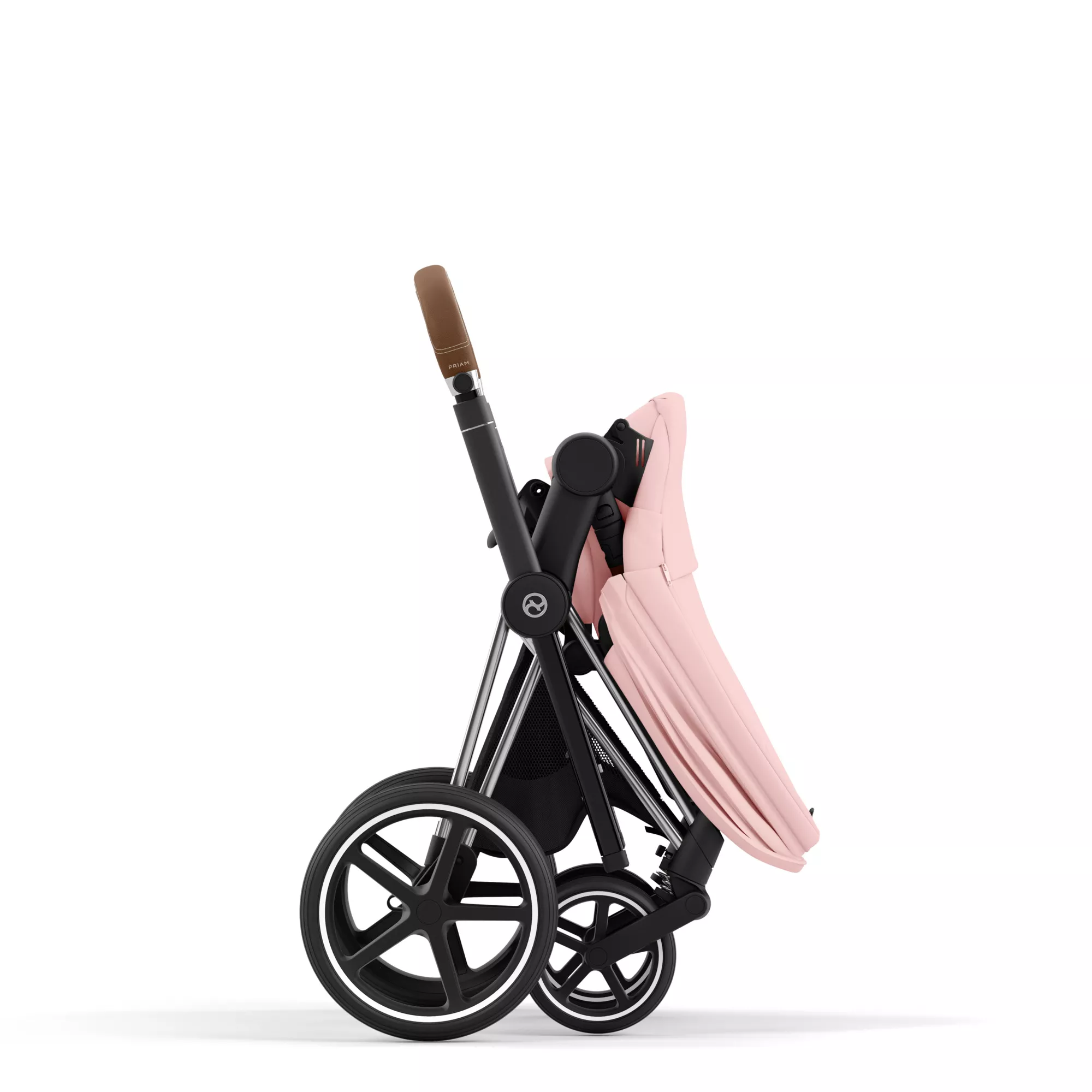 Cybex Priam 4.0 - 2w1 | Peach Pink (Chrome Brown Frame)