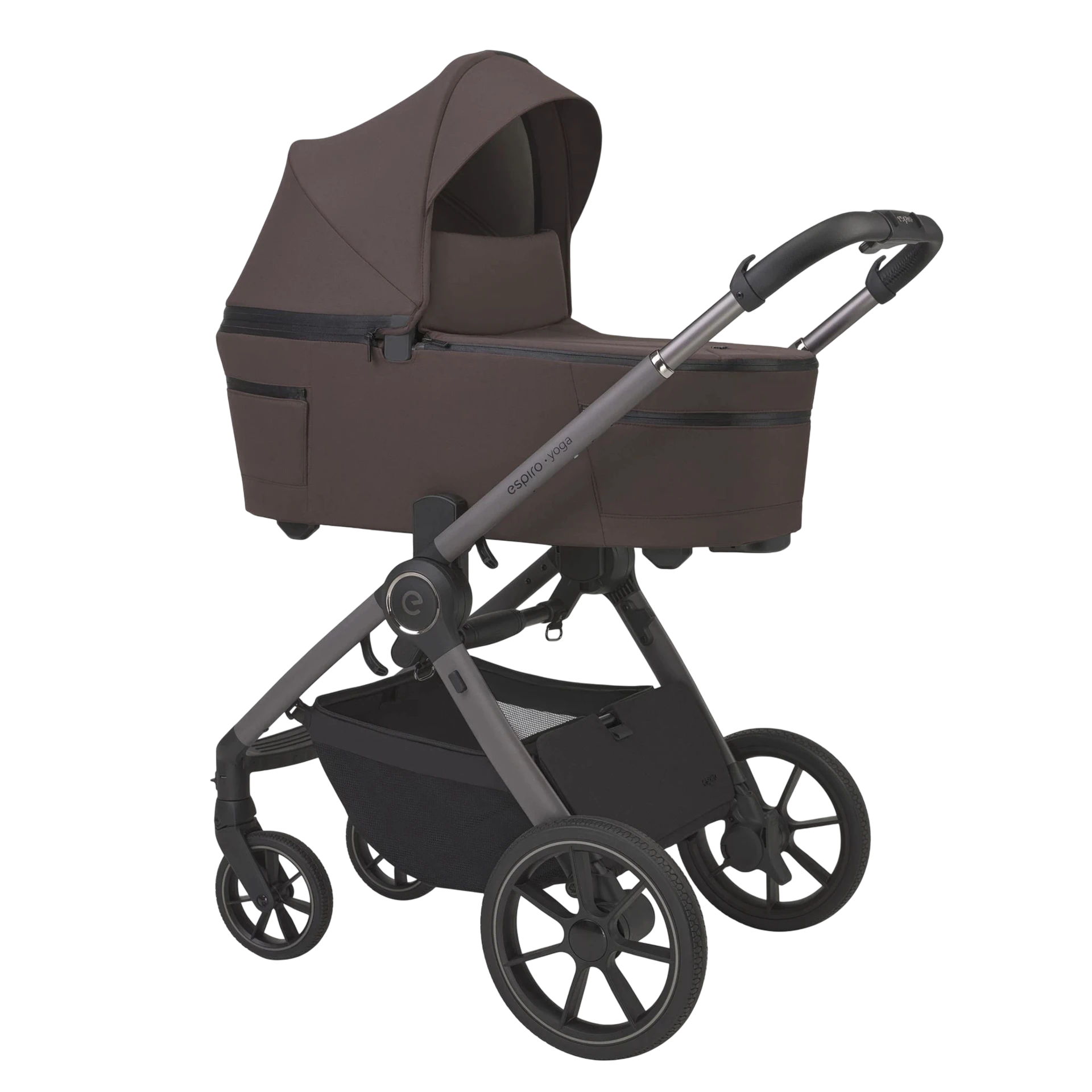 Espiro Yoga 2025 + Britax Römer Baby-Safe Pro + baza Vario 5Z +GRATIS - 4w1 | 208 Essence Of Chocolate