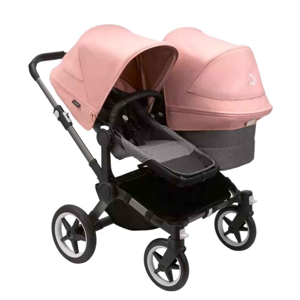 Graphite-Grey Melange-Morning Pink