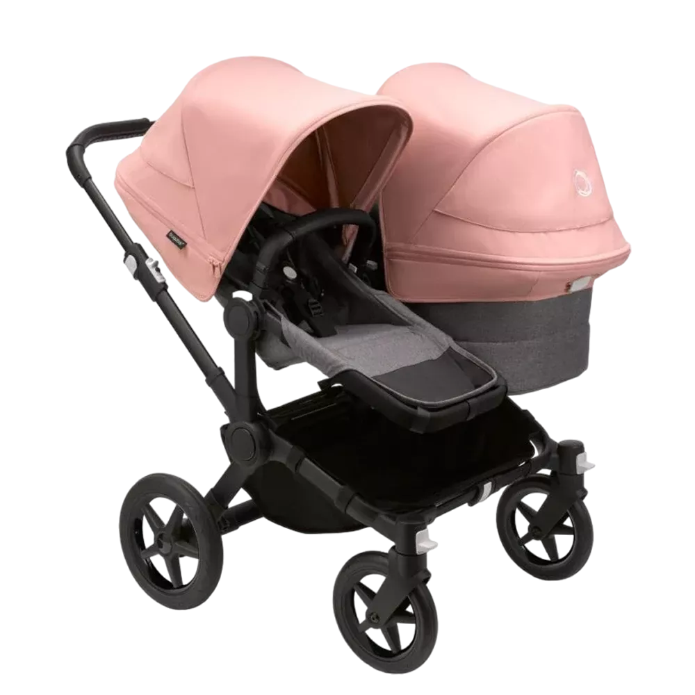 Black-Grey Melange-Morning Pink