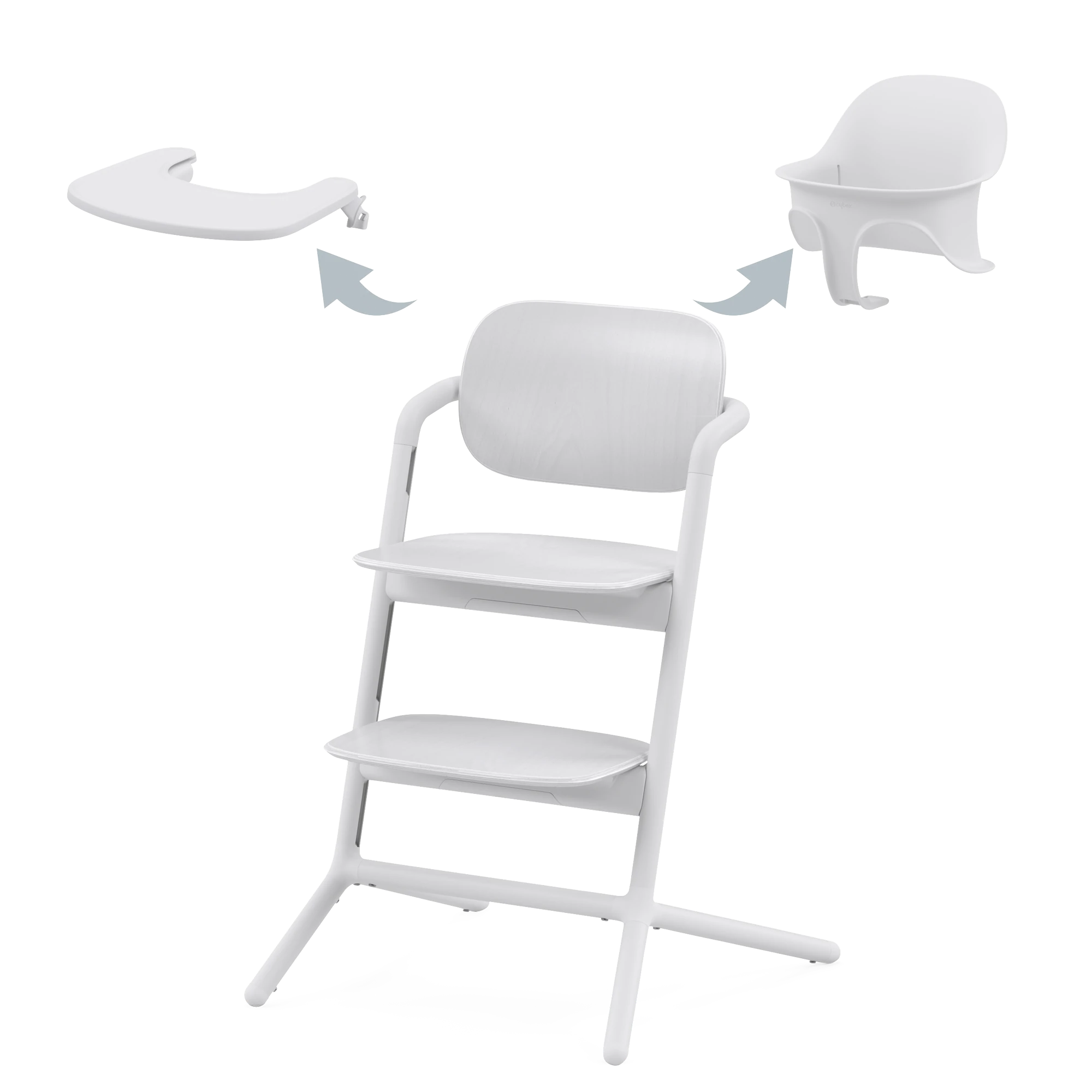 Cybex Lemo - zestaw 3w1 | All White